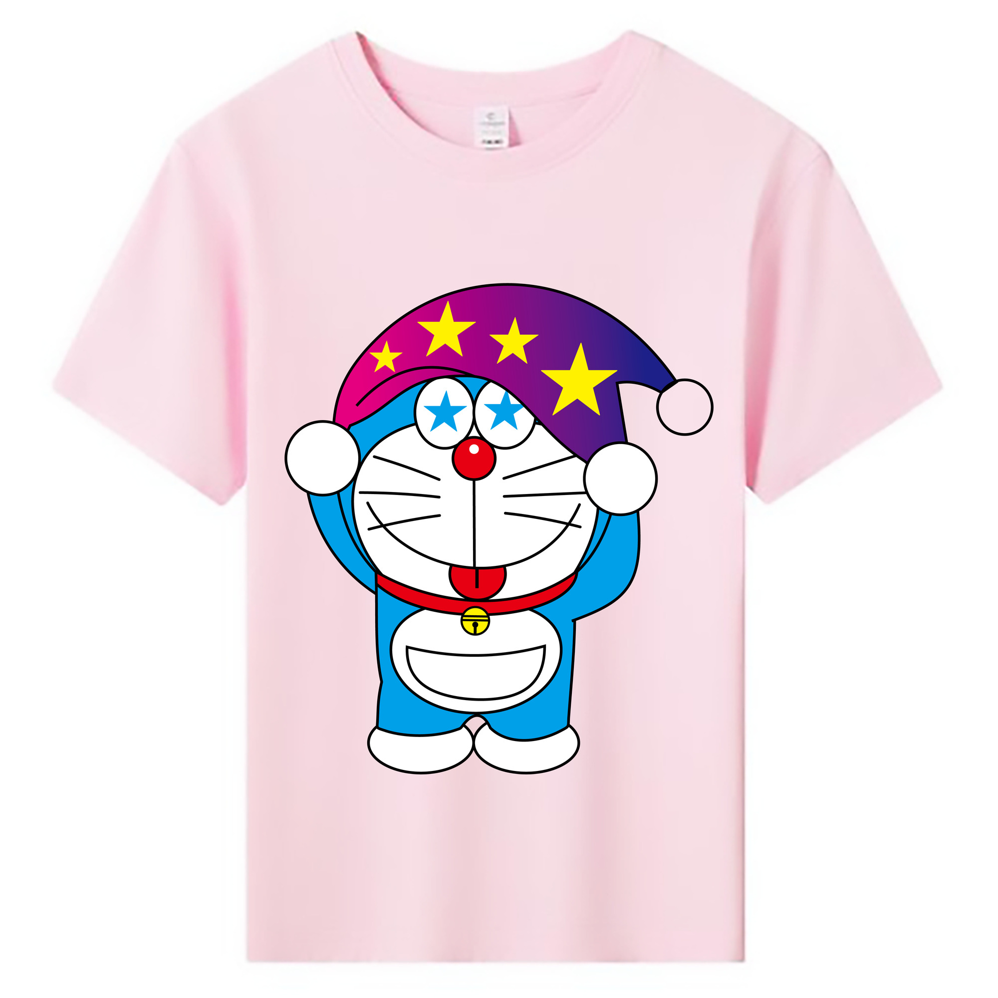 （画像用） ドラえもん Doraemon 綿100％キッズTシャツ（フロントプリント）