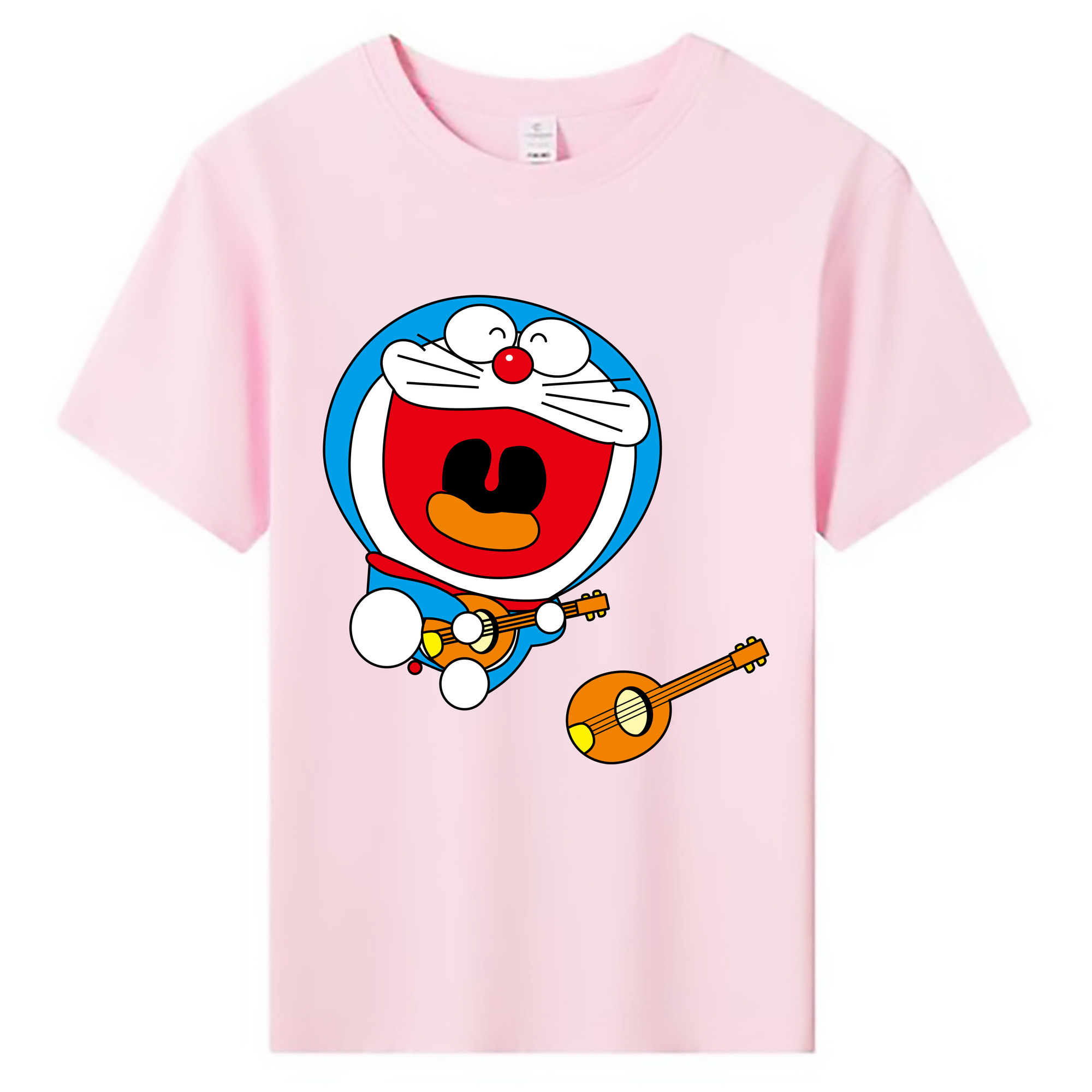 （画像用） ドラえもん Doraemon 綿100％キッズTシャツ（フロントプリント）
