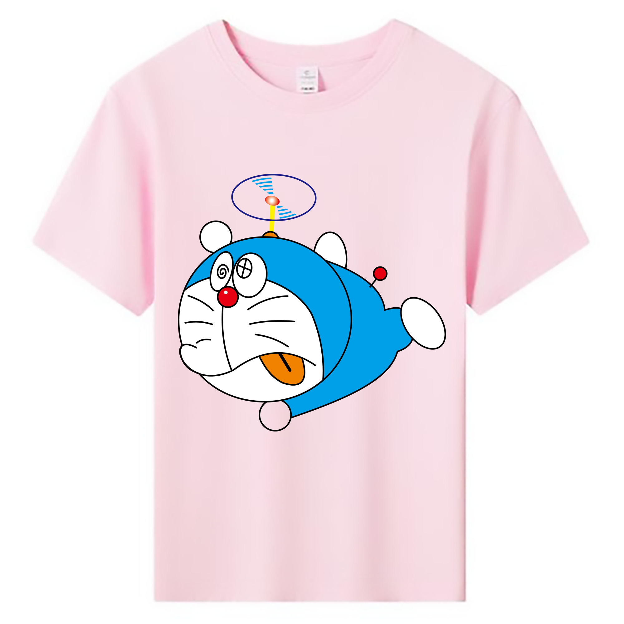 （画像用） ドラえもん Doraemon 綿100％キッズTシャツ（フロントプリント）