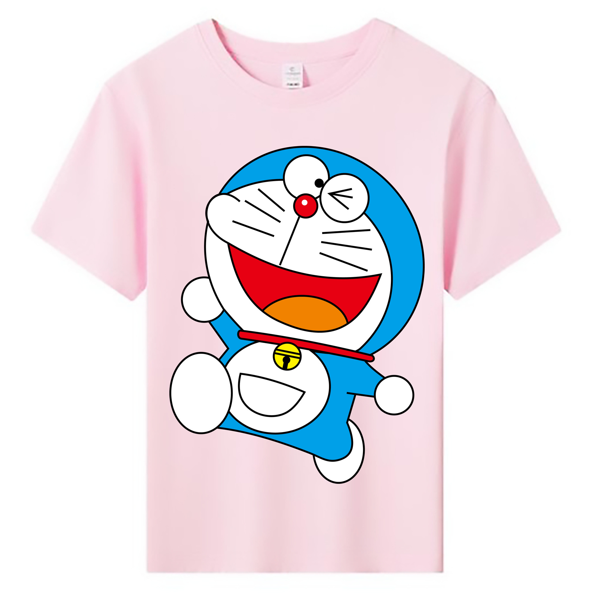 （画像用） ドラえもん Doraemon 綿100％キッズTシャツ（フロントプリント）