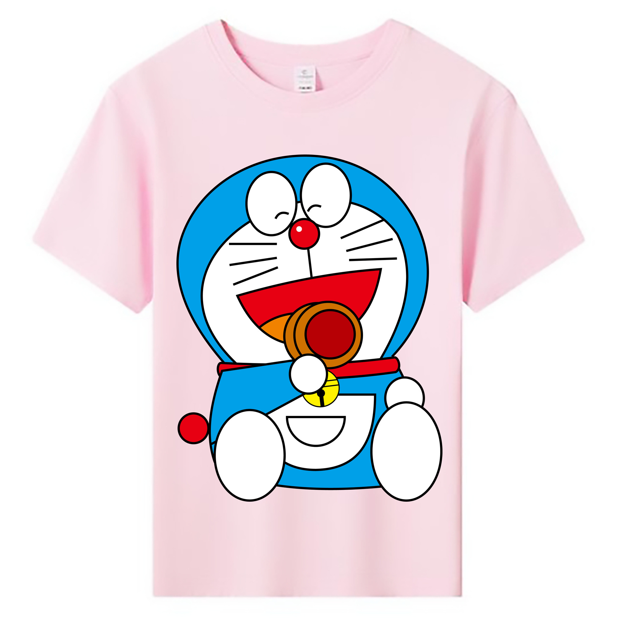 （画像用） ドラえもん Doraemon 綿100％キッズTシャツ（フロントプリント）