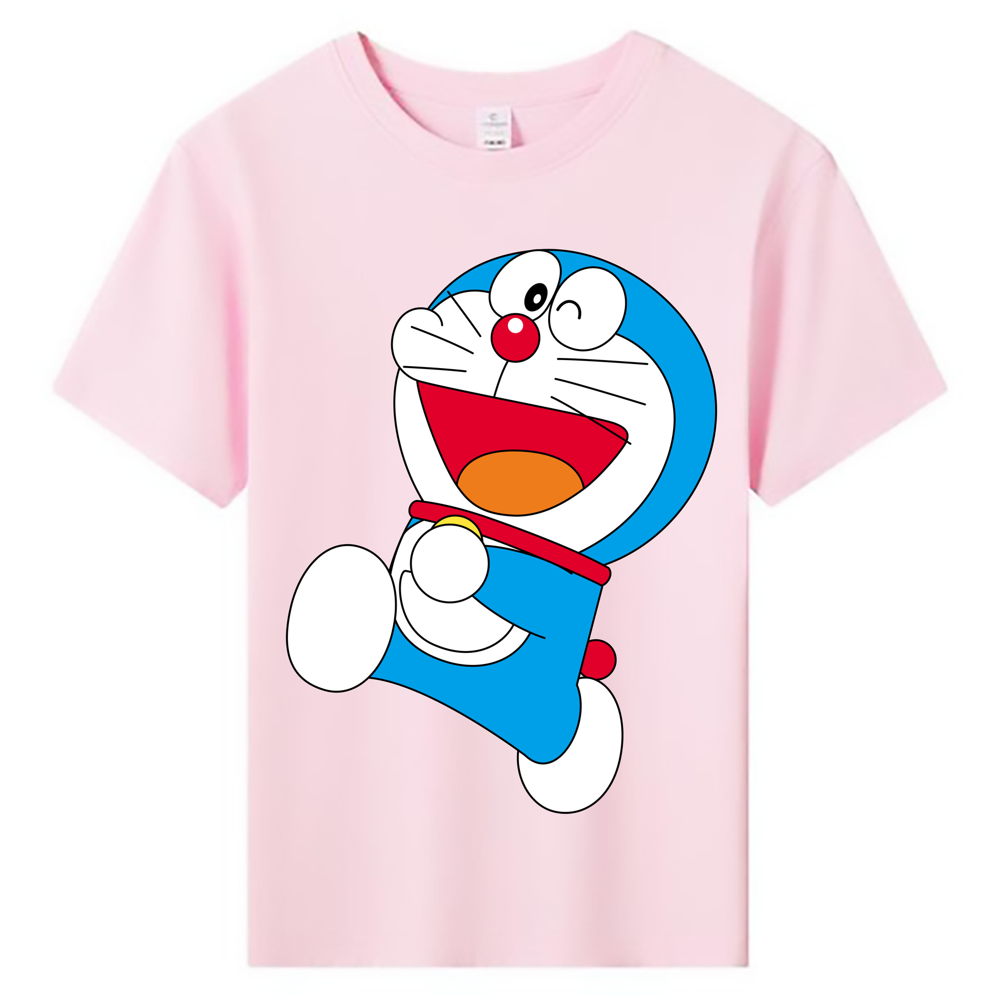 （画像用） ドラえもん Doraemon 綿100％キッズTシャツ（フロントプリント）