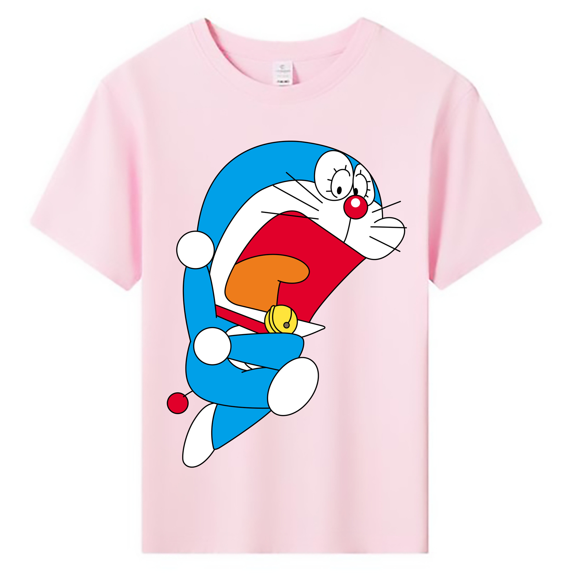 （画像用） ドラえもん Doraemon 綿100％キッズTシャツ（フロントプリント）