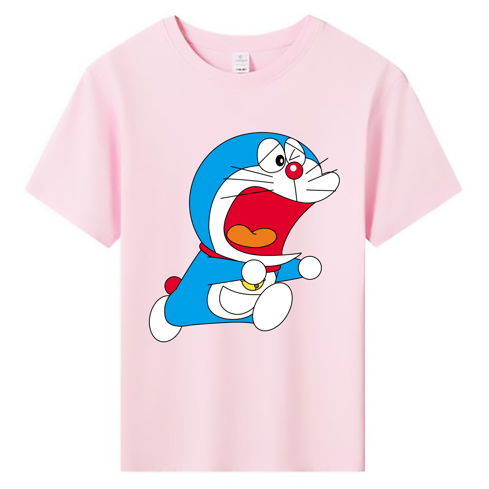 （画像用） ドラえもん Doraemon 綿100％キッズTシャツ（フロントプリント）