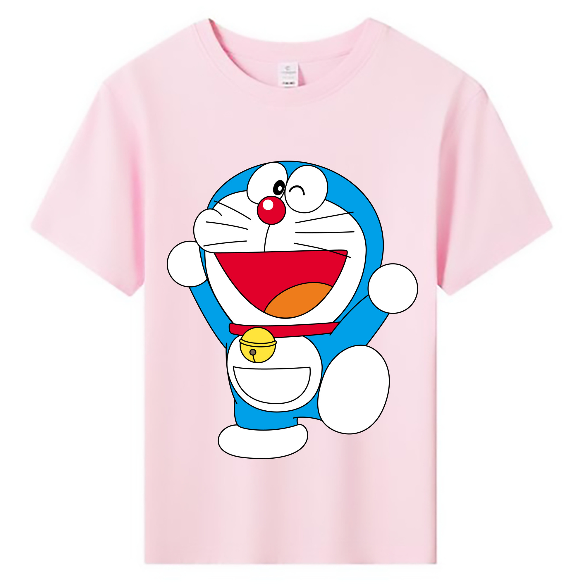 （画像用） ドラえもん Doraemon 綿100％キッズTシャツ（フロントプリント）