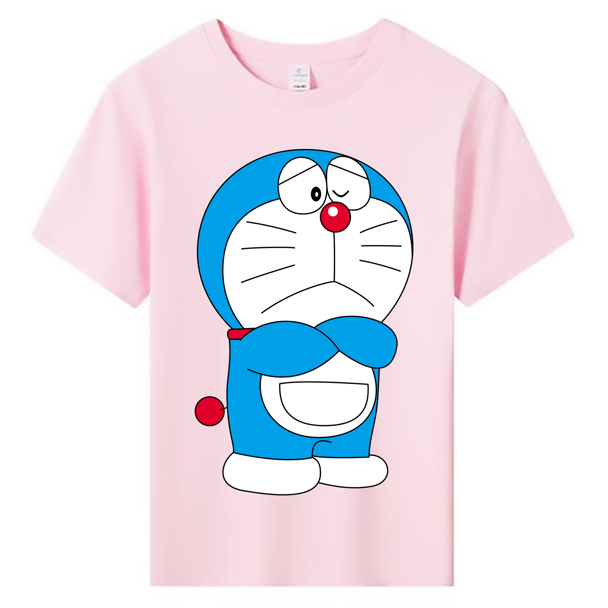 （画像用） ドラえもん Doraemon 綿100％キッズTシャツ（フロントプリント）