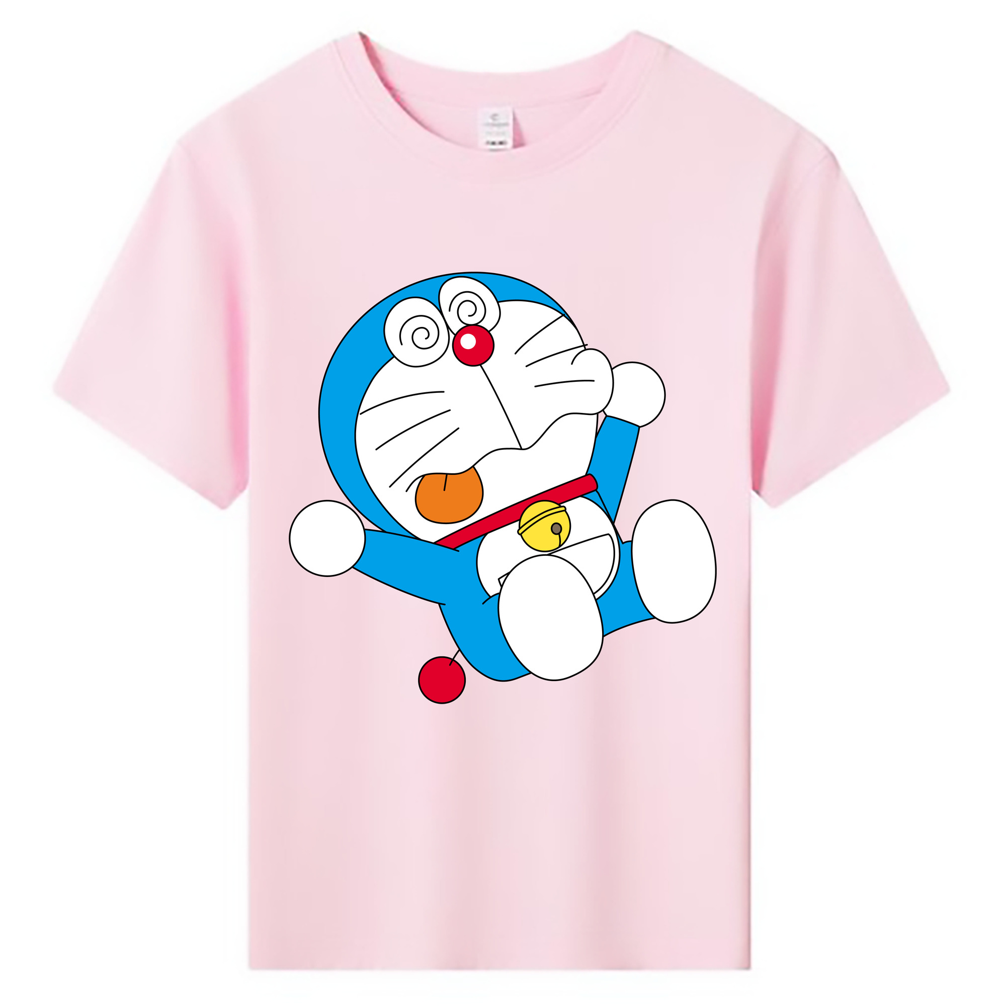 （画像用） ドラえもん Doraemon 綿100％キッズTシャツ（フロントプリント）