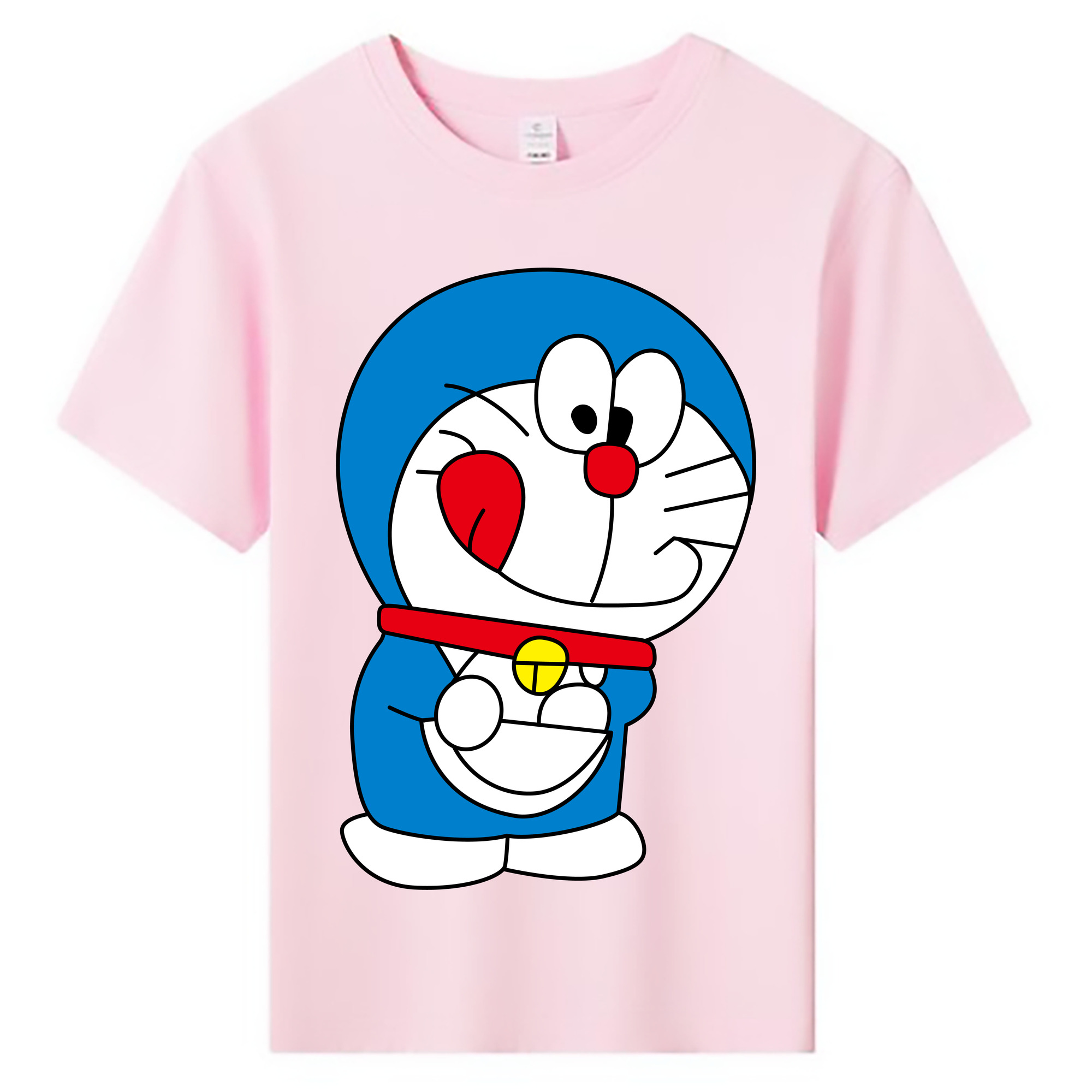 （画像用） ドラえもん Doraemon 綿100％キッズTシャツ（フロントプリント）
