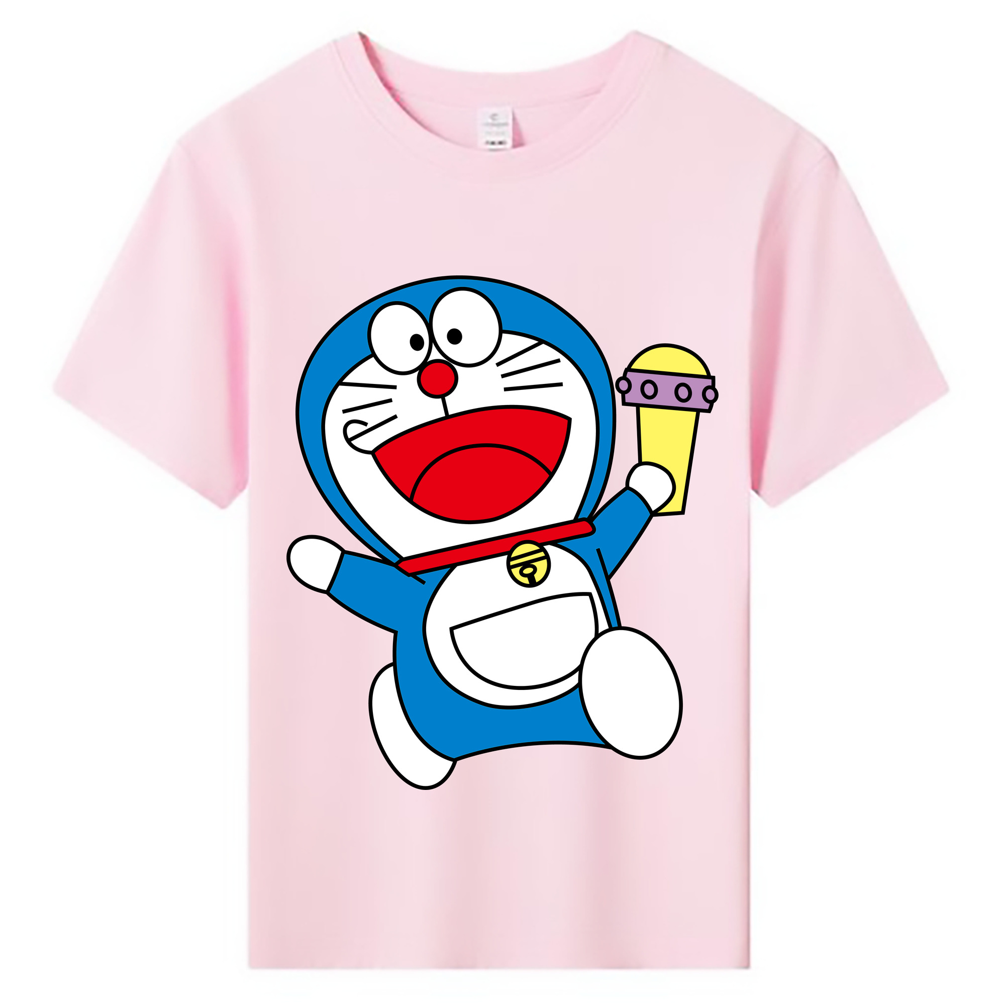 （画像用） ドラえもん Doraemon 綿100％キッズTシャツ（フロントプリント）