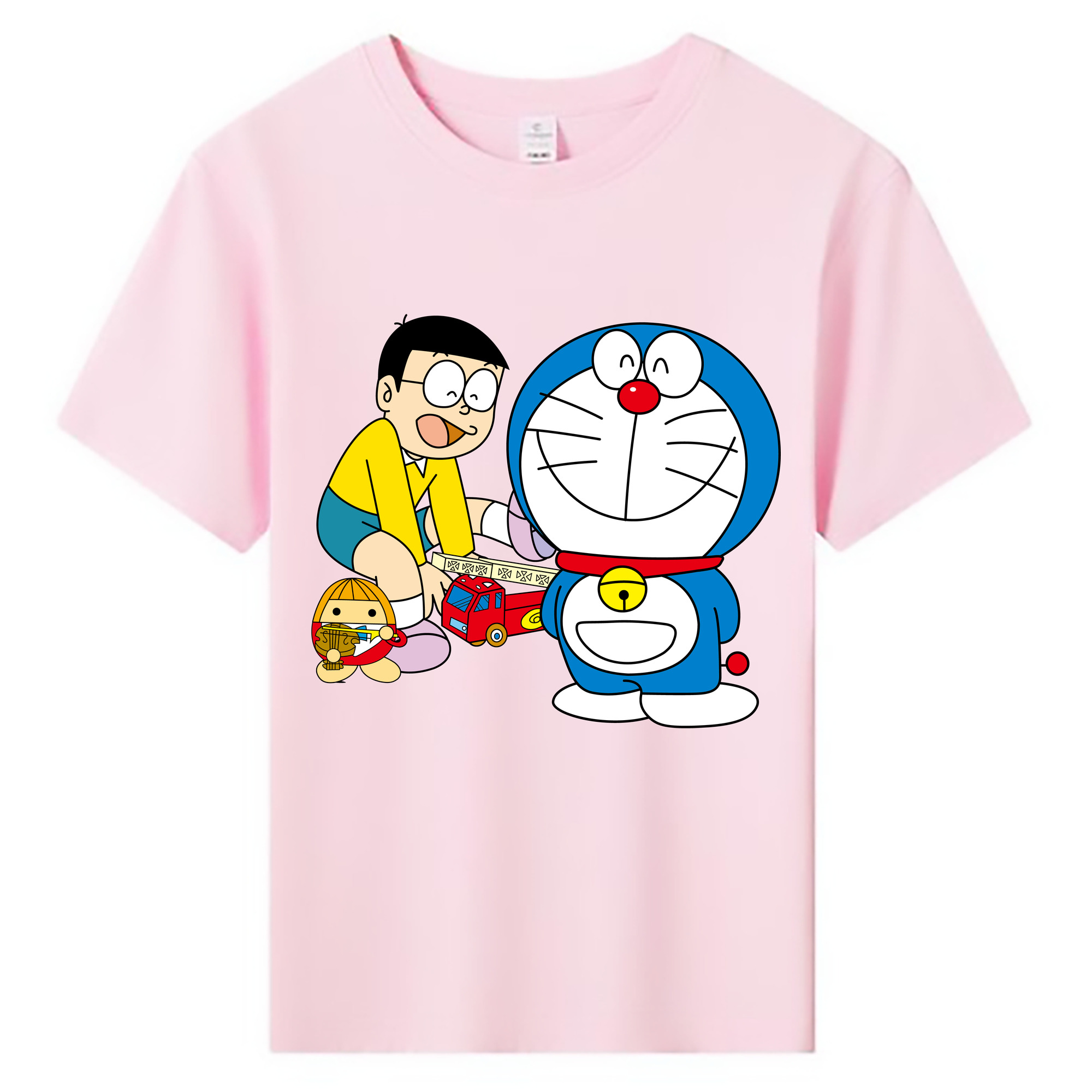 （画像用） ドラえもん Doraemon 綿100％キッズTシャツ（フロントプリント）