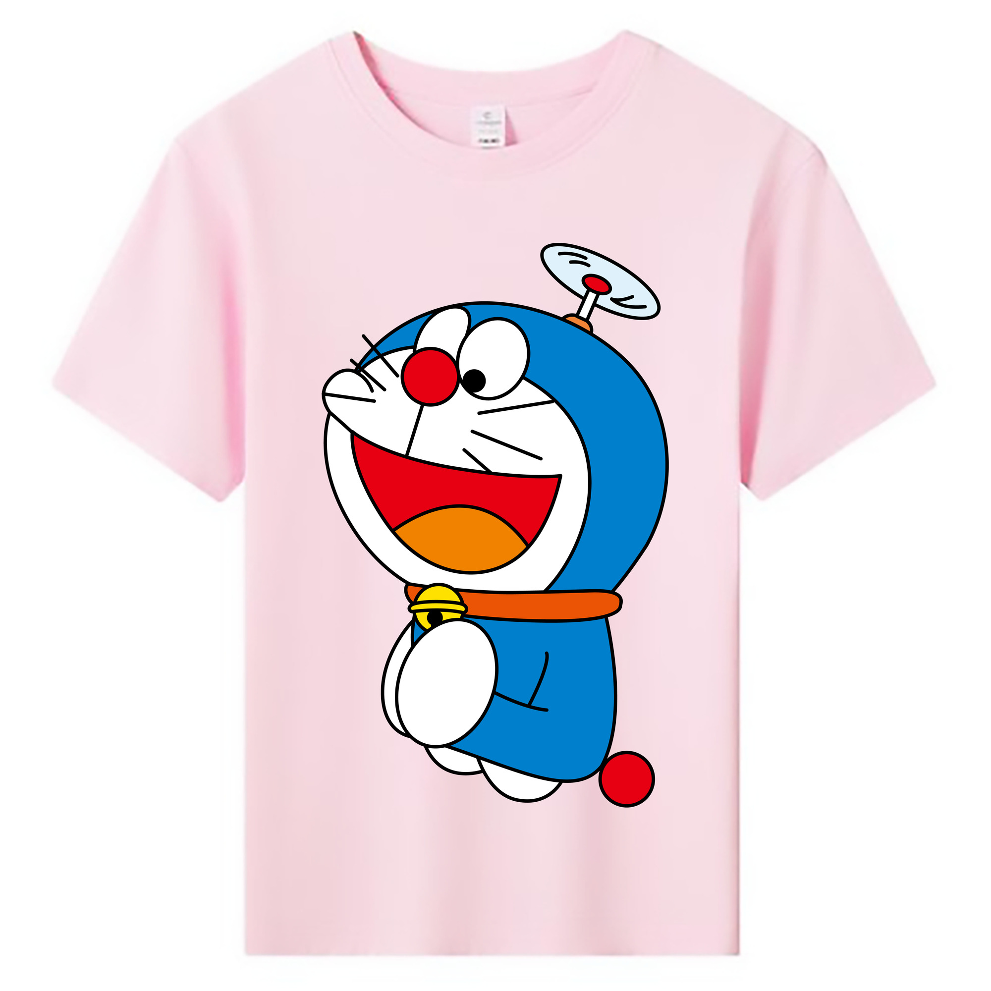 （画像用） ドラえもん Doraemon 綿100％キッズTシャツ（フロントプリント）