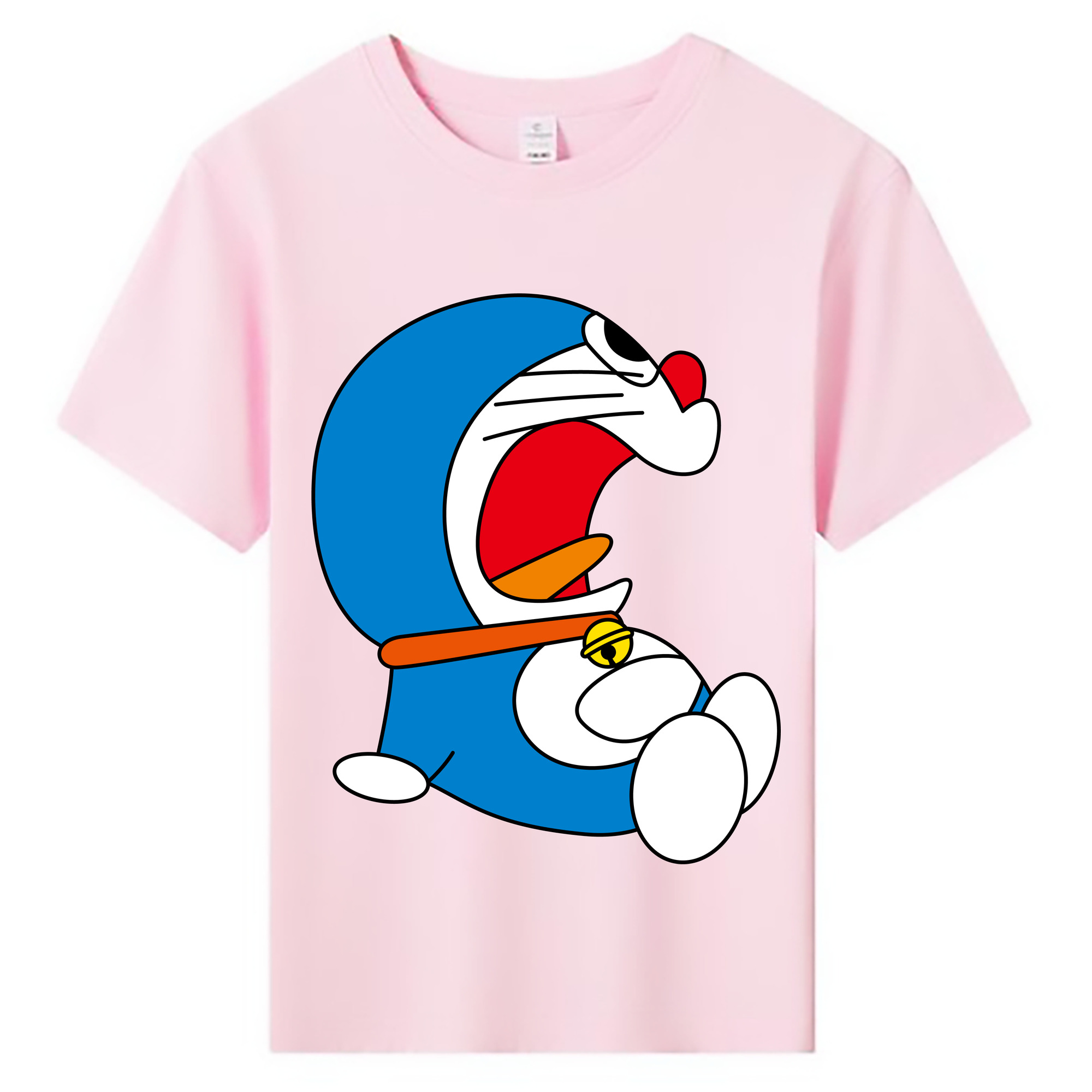 （画像用） ドラえもん Doraemon 綿100％キッズTシャツ（フロントプリント）