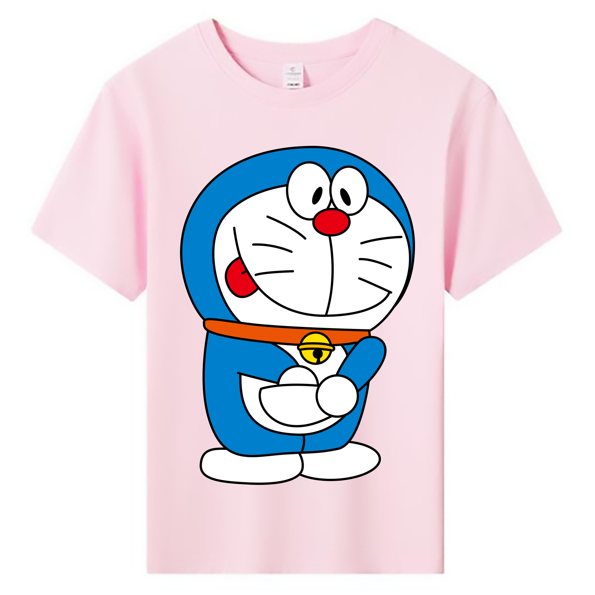 （画像用） ドラえもん Doraemon 綿100％キッズTシャツ（フロントプリント）