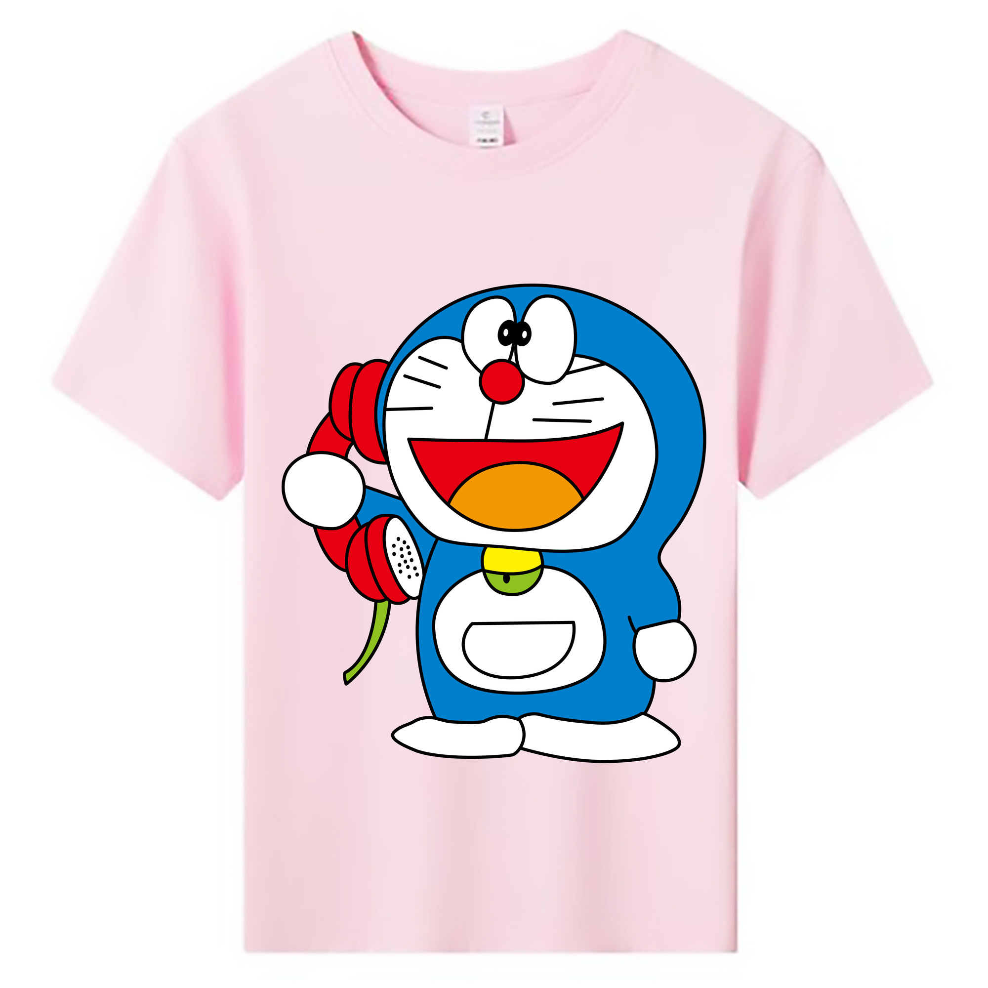 （画像用） ドラえもん Doraemon 綿100％キッズTシャツ（フロントプリント）