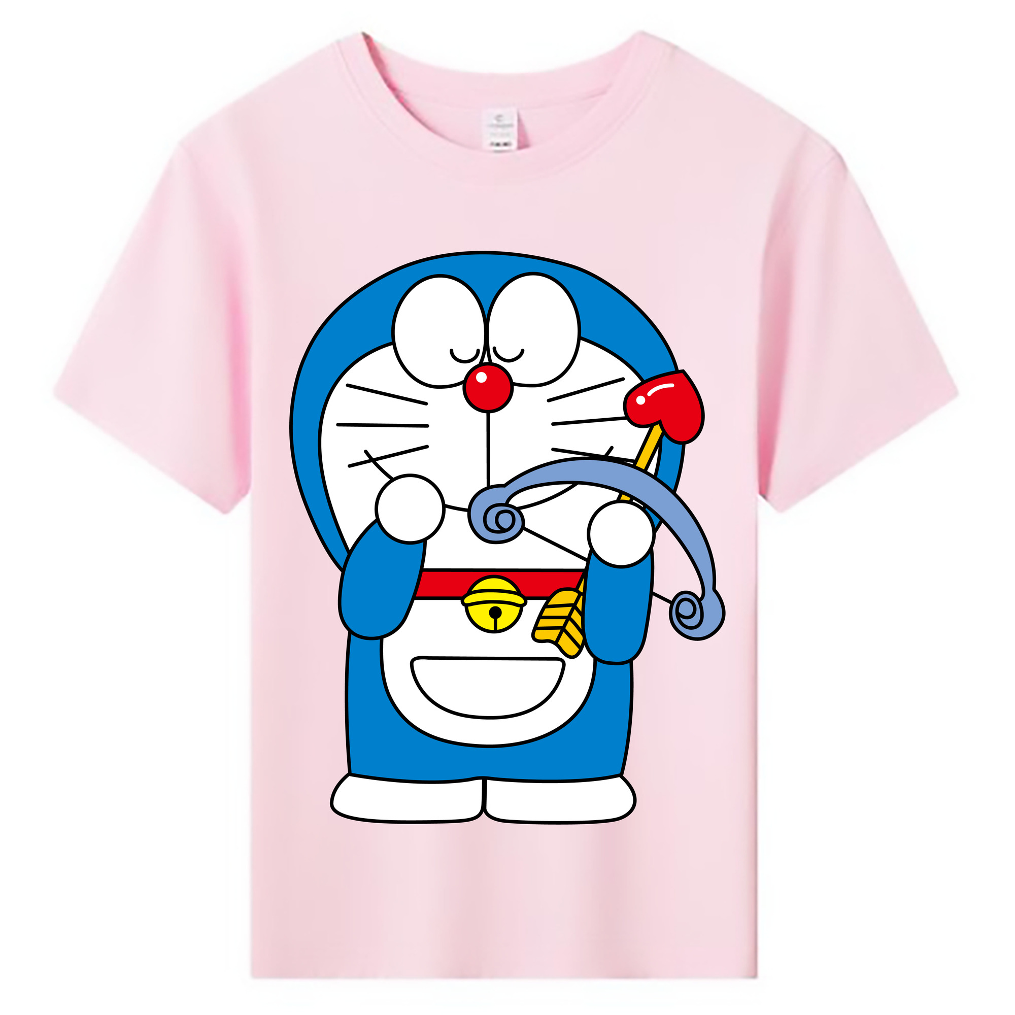 （画像用） ドラえもん Doraemon 綿100％キッズTシャツ（フロントプリント）