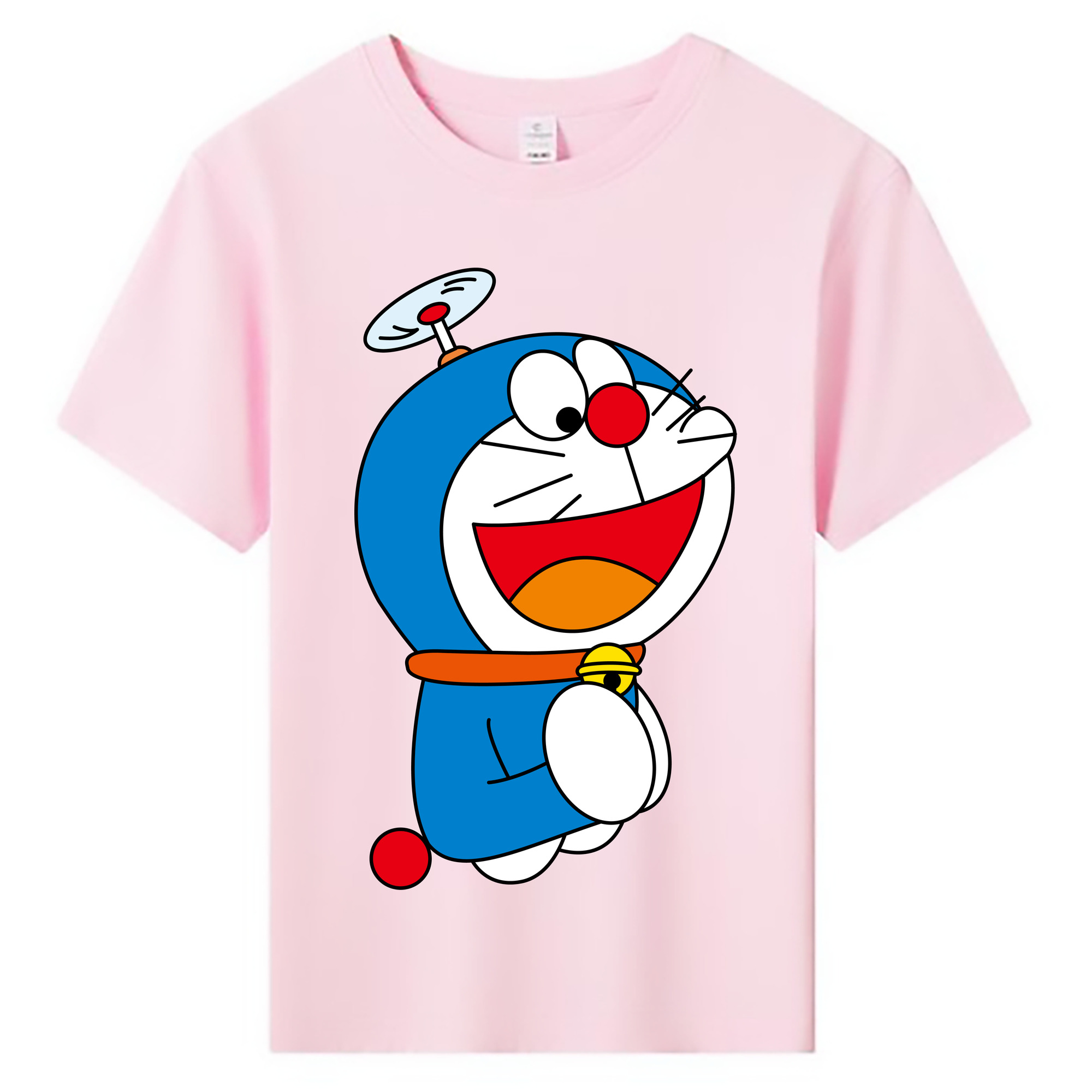 （画像用） ドラえもん Doraemon 綿100％キッズTシャツ（フロントプリント）