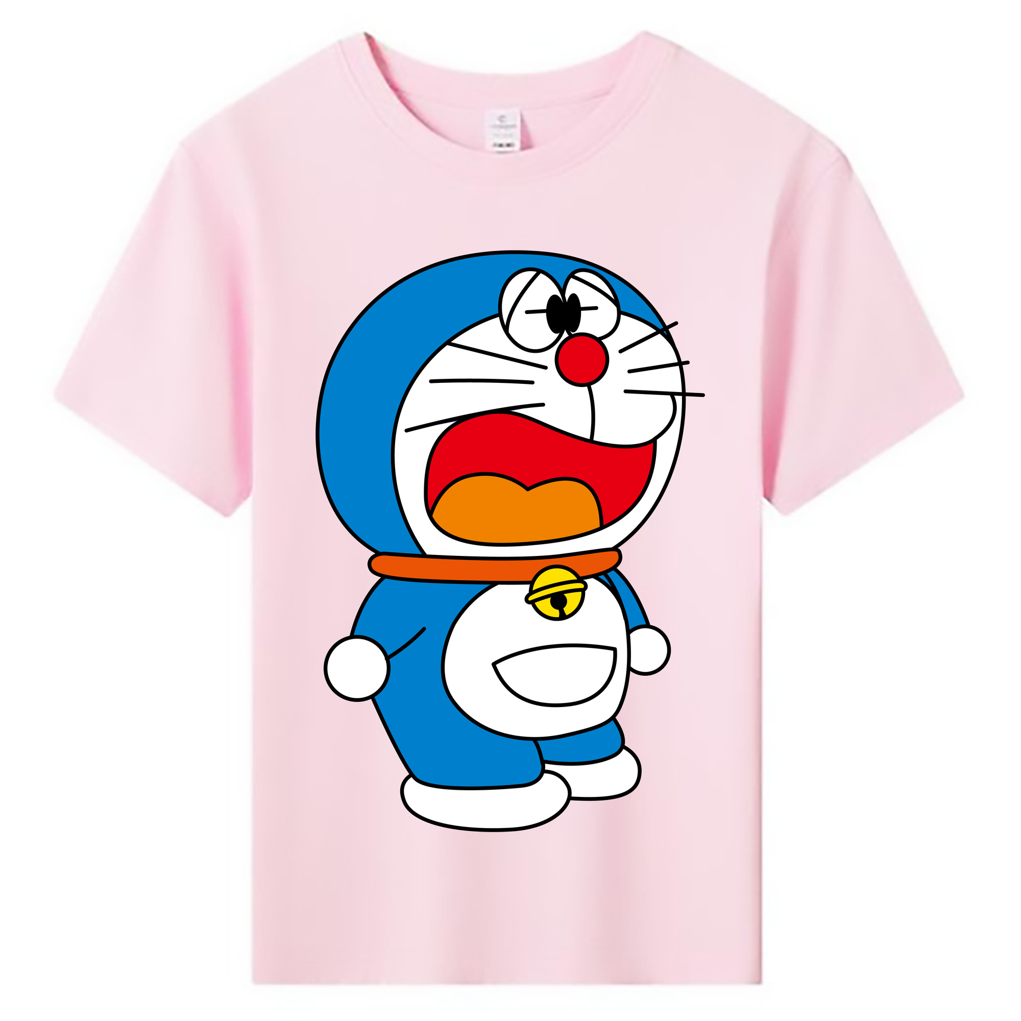 （画像用） ドラえもん Doraemon 綿100％キッズTシャツ（フロントプリント）