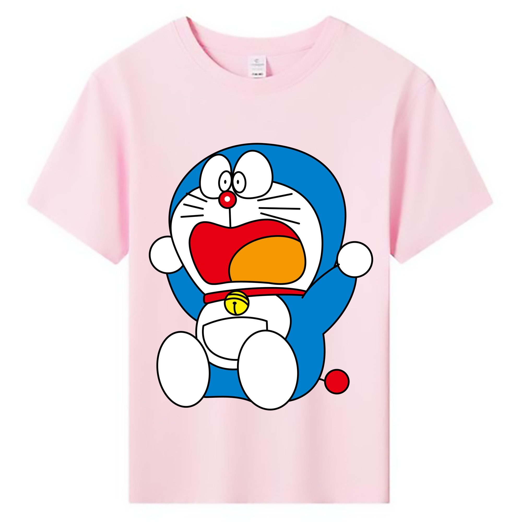 （画像用） ドラえもん Doraemon 綿100％キッズTシャツ（フロントプリント）