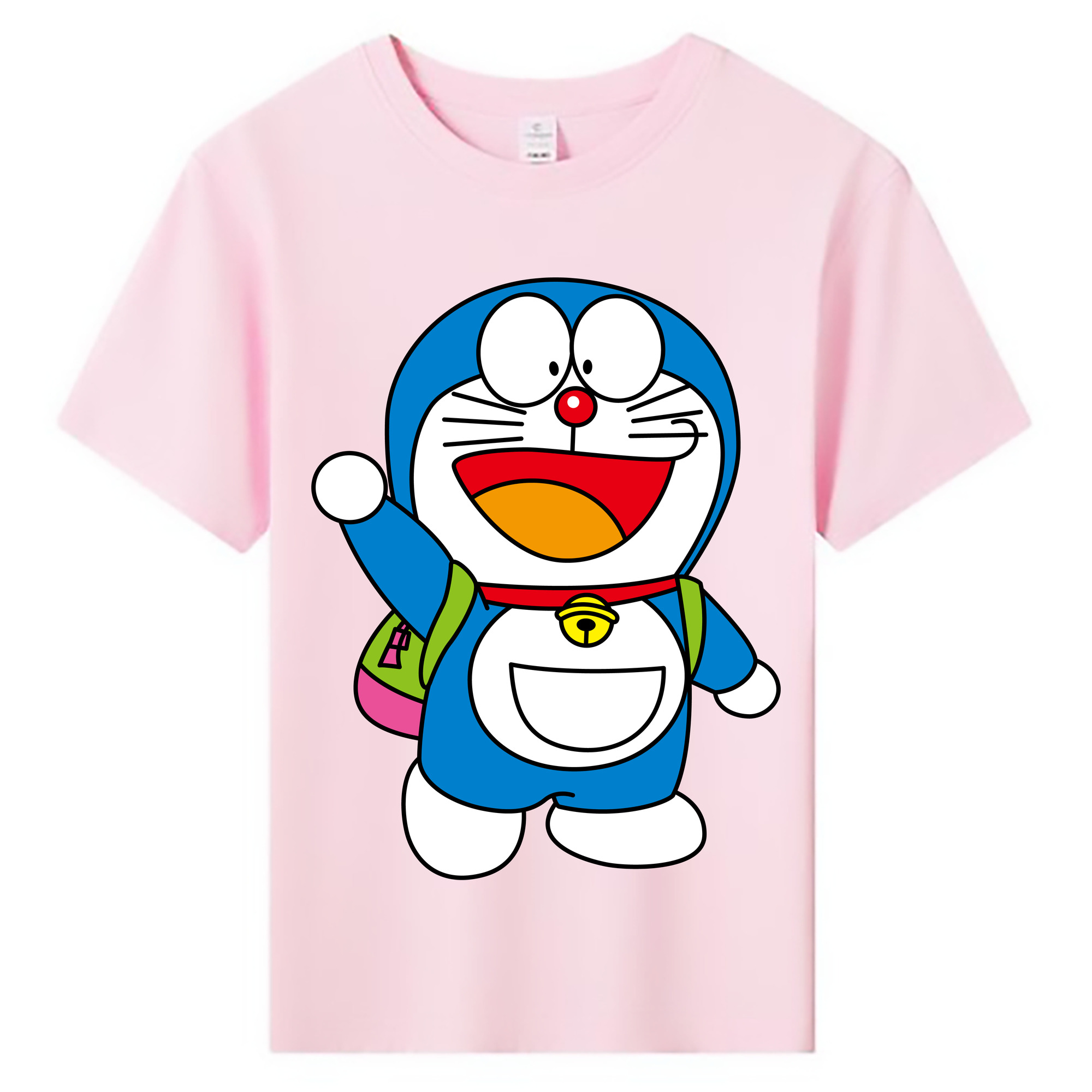 （画像用） ドラえもん Doraemon 綿100％キッズTシャツ（フロントプリント）