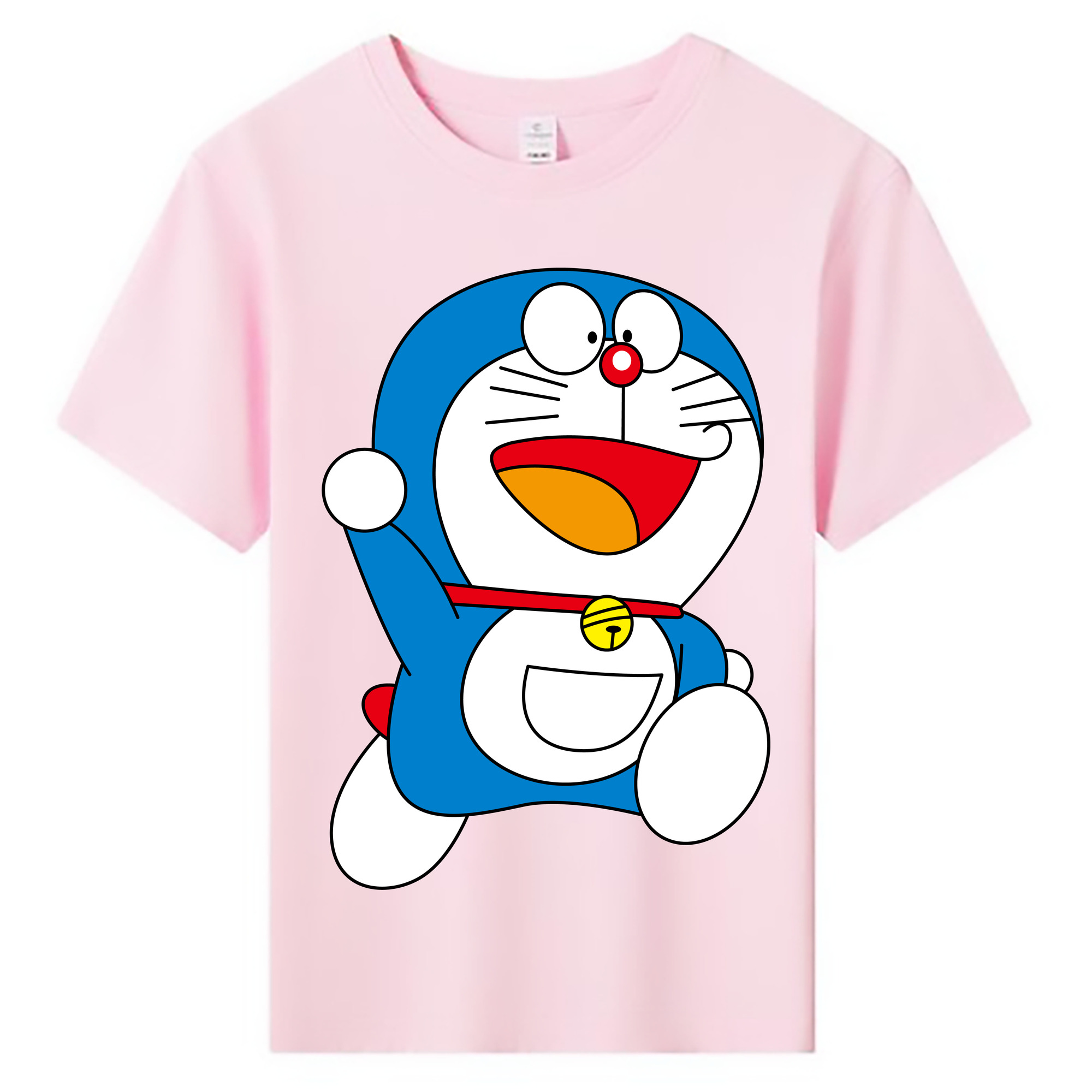 （画像用） ドラえもん Doraemon 綿100％キッズTシャツ（フロントプリント）