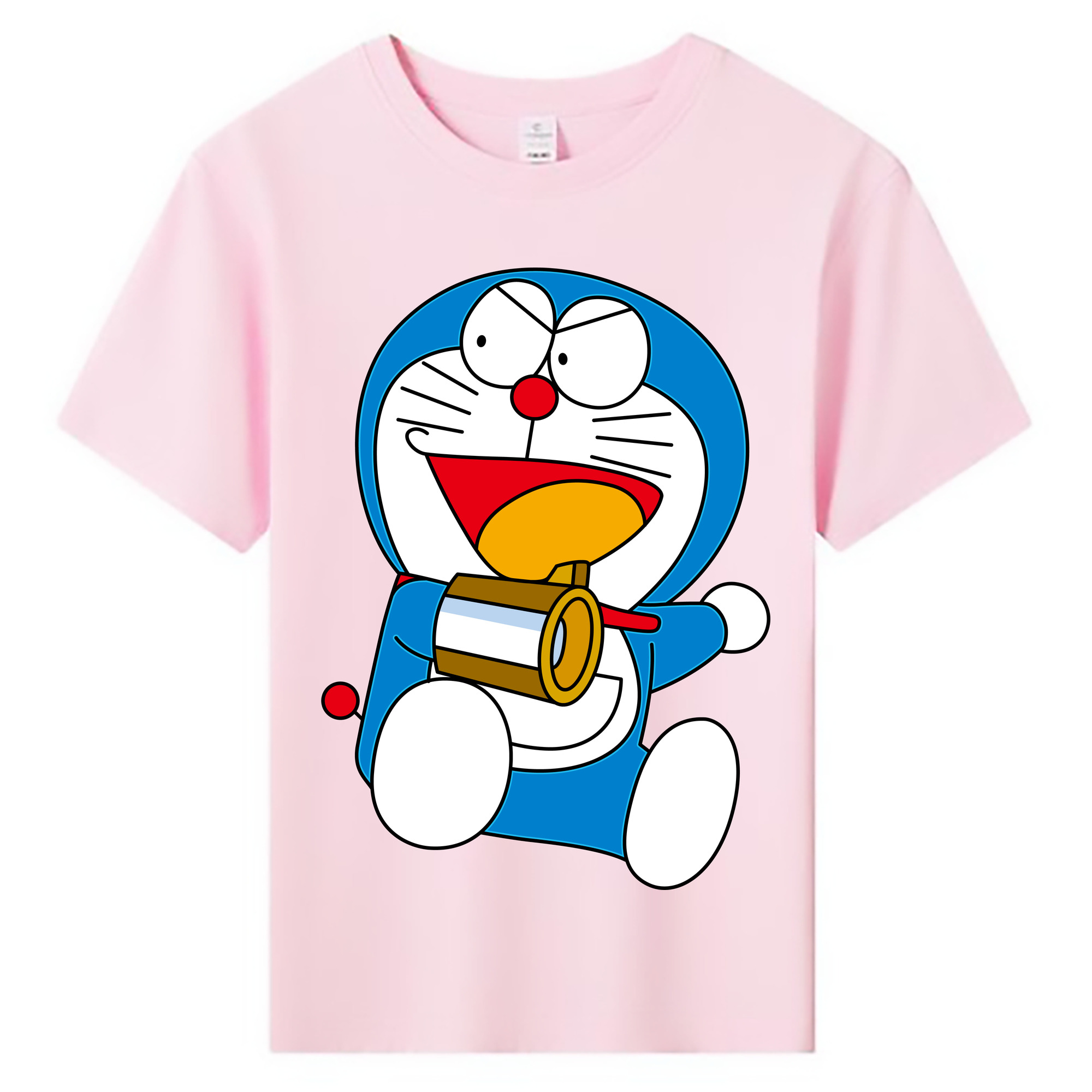（画像用） ドラえもん Doraemon 綿100％キッズTシャツ（フロントプリント）