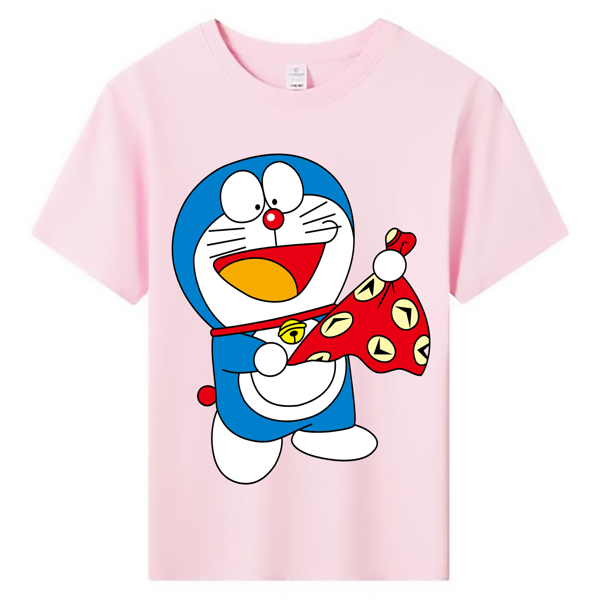 （画像用） ドラえもん Doraemon 綿100％キッズTシャツ（フロントプリント）