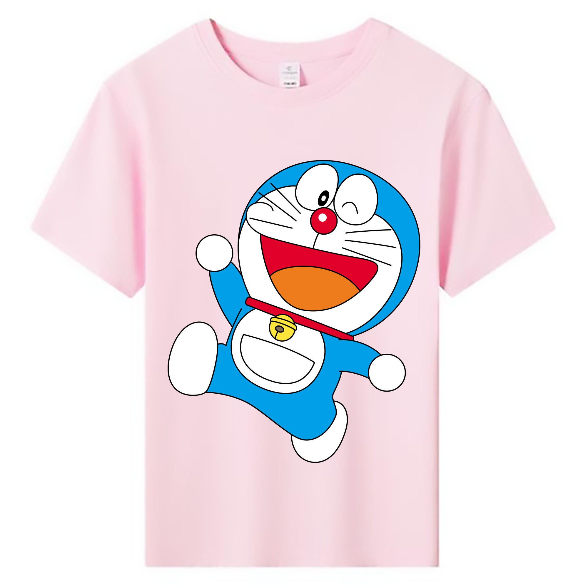 （画像用） ドラえもん Doraemon 綿100％キッズTシャツ（フロントプリント）