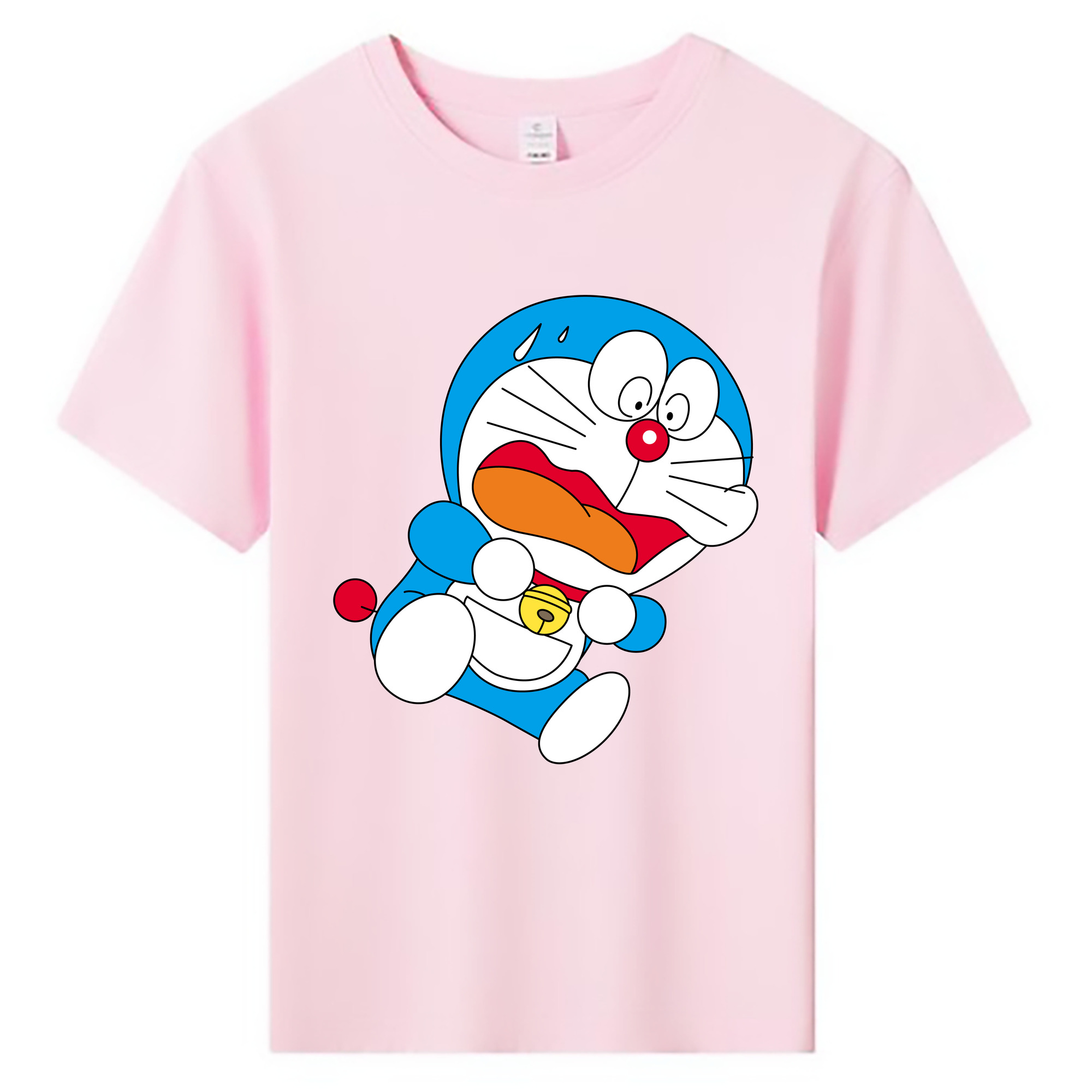 （画像用） ドラえもん Doraemon 綿100％キッズTシャツ（フロントプリント）