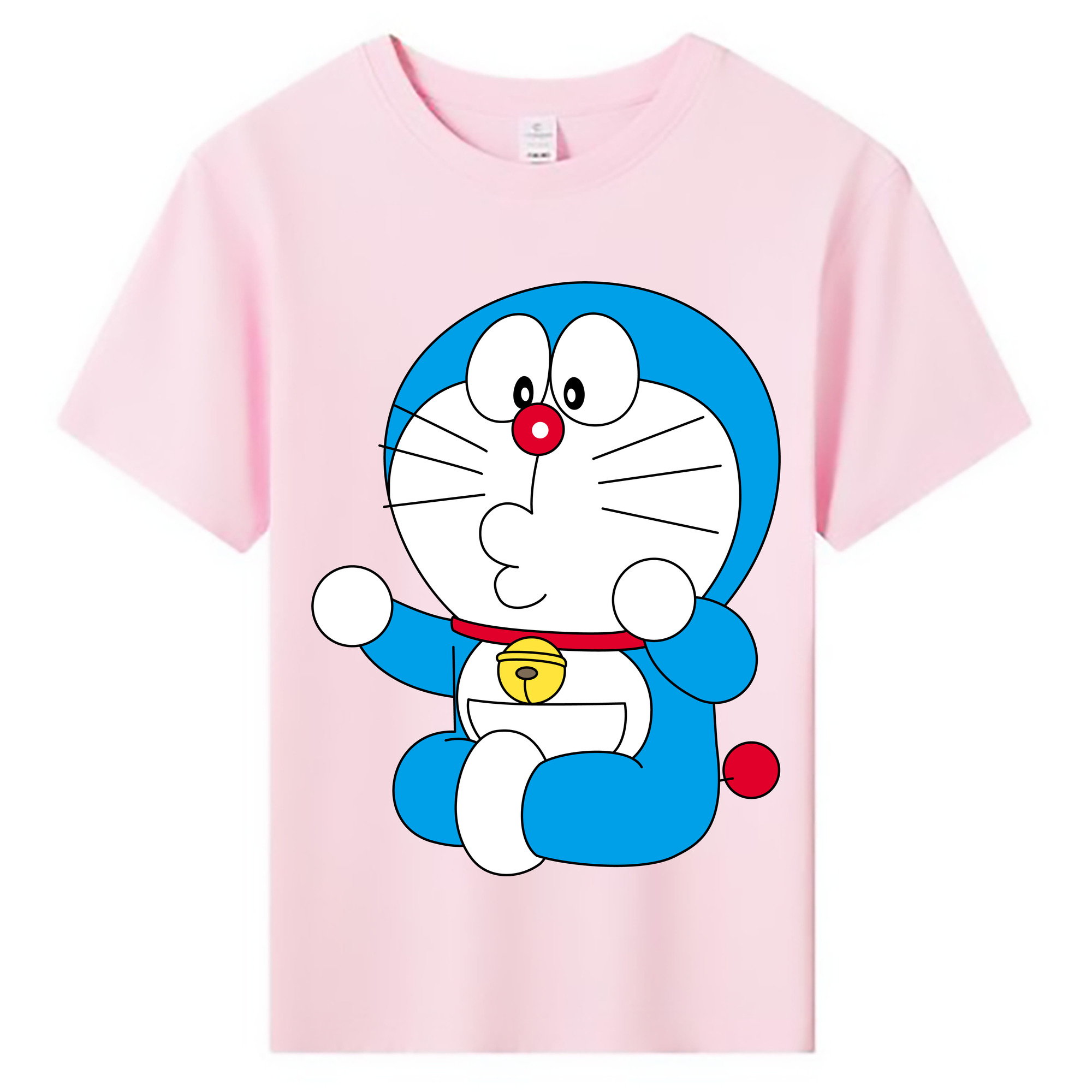 （画像用） ドラえもん Doraemon 綿100％キッズTシャツ（フロントプリント）