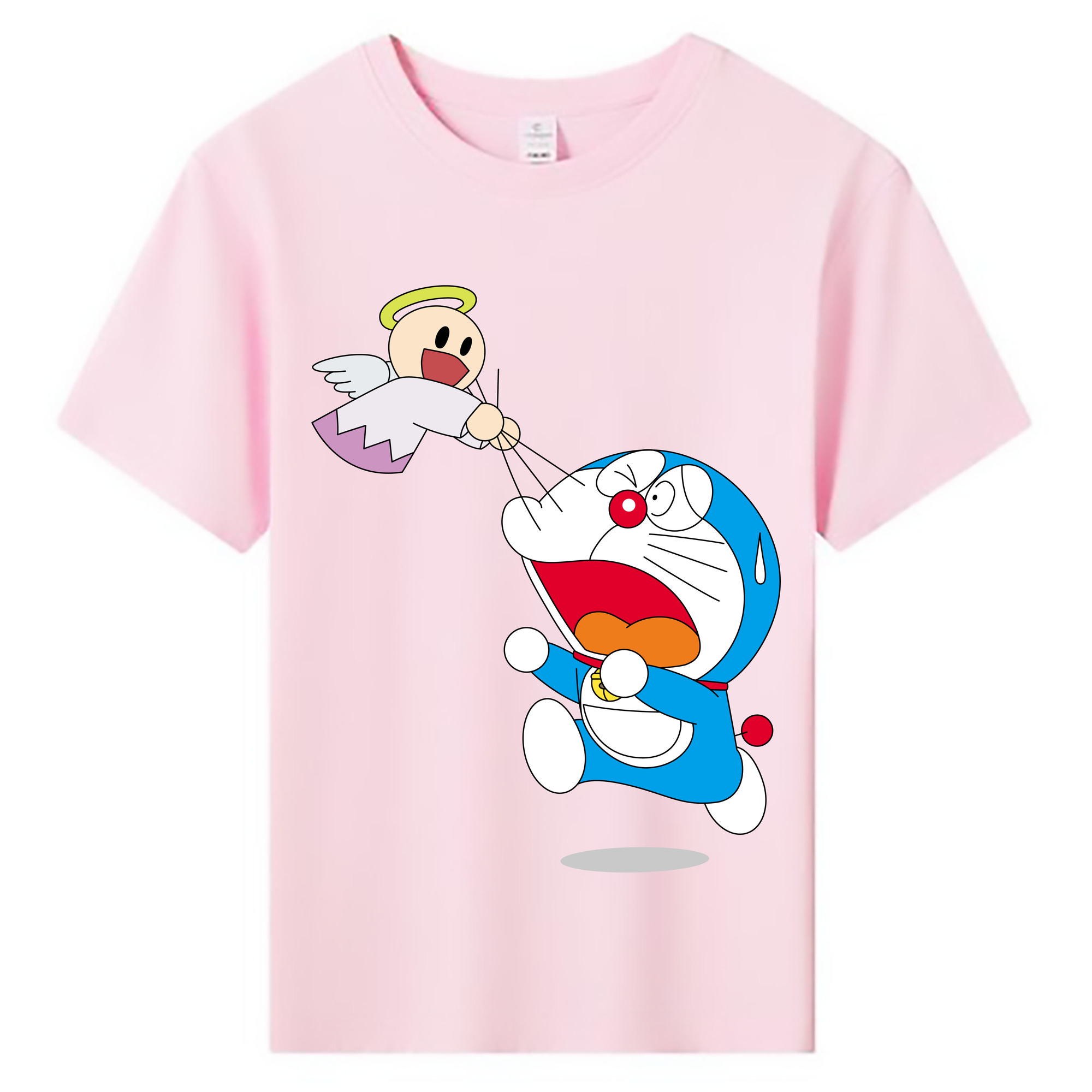 （画像用） ドラえもん Doraemon 綿100％キッズTシャツ（フロントプリント）