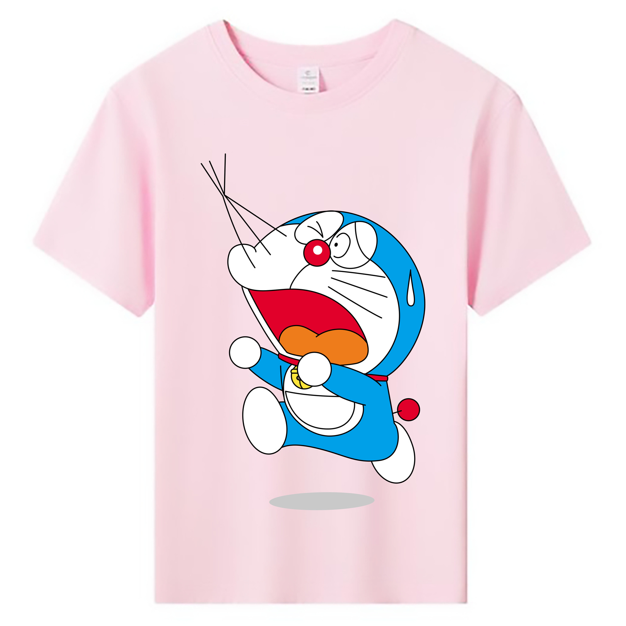 （画像用） ドラえもん Doraemon 綿100％キッズTシャツ（フロントプリント）