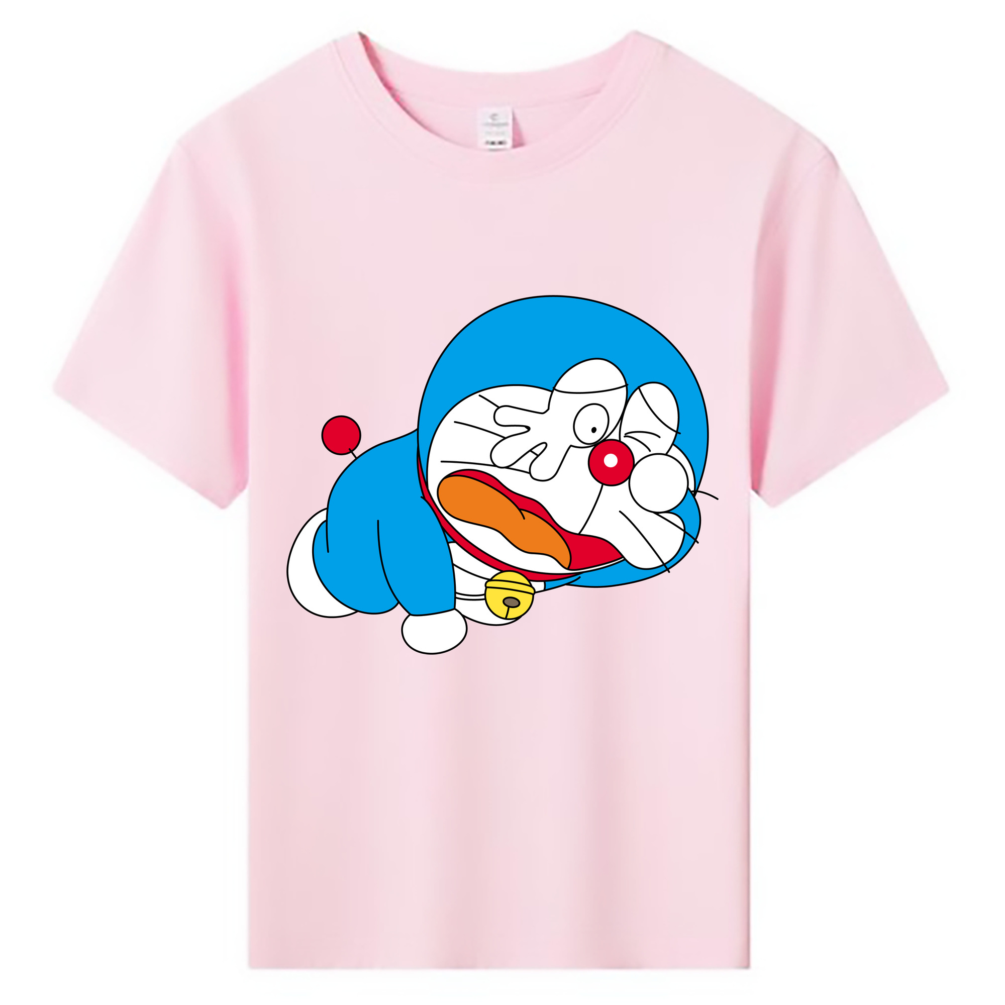 （画像用） ドラえもん Doraemon 綿100％キッズTシャツ（フロントプリント）