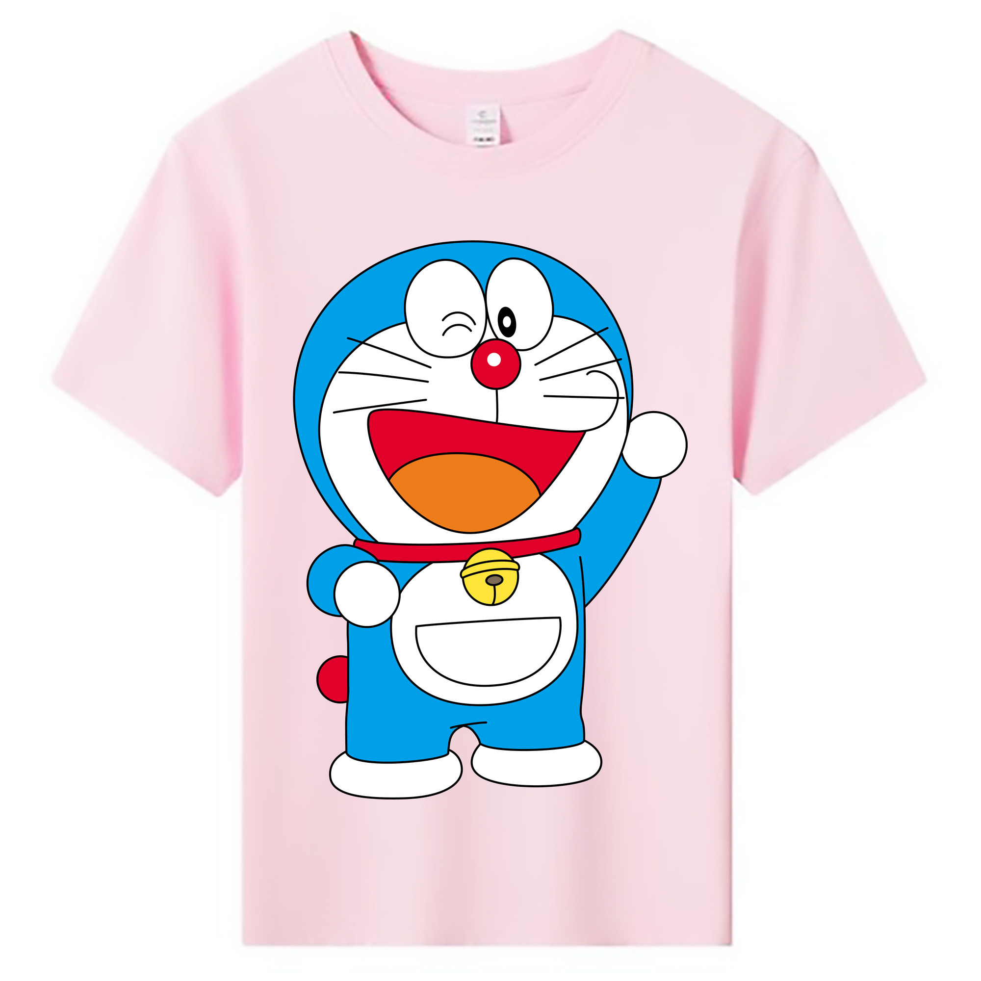 （画像用） ドラえもん Doraemon 綿100％キッズTシャツ（フロントプリント）