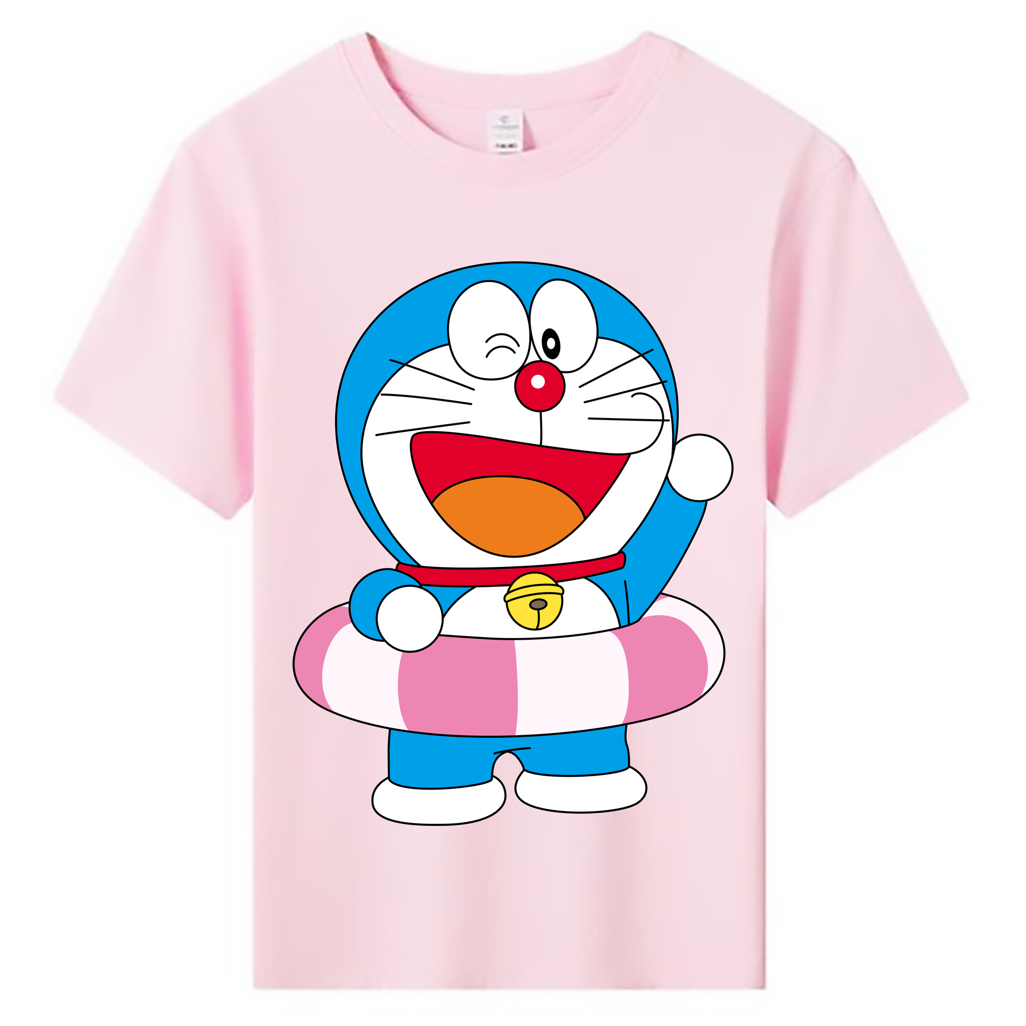 （画像用） ドラえもん Doraemon 綿100％キッズTシャツ（フロントプリント）