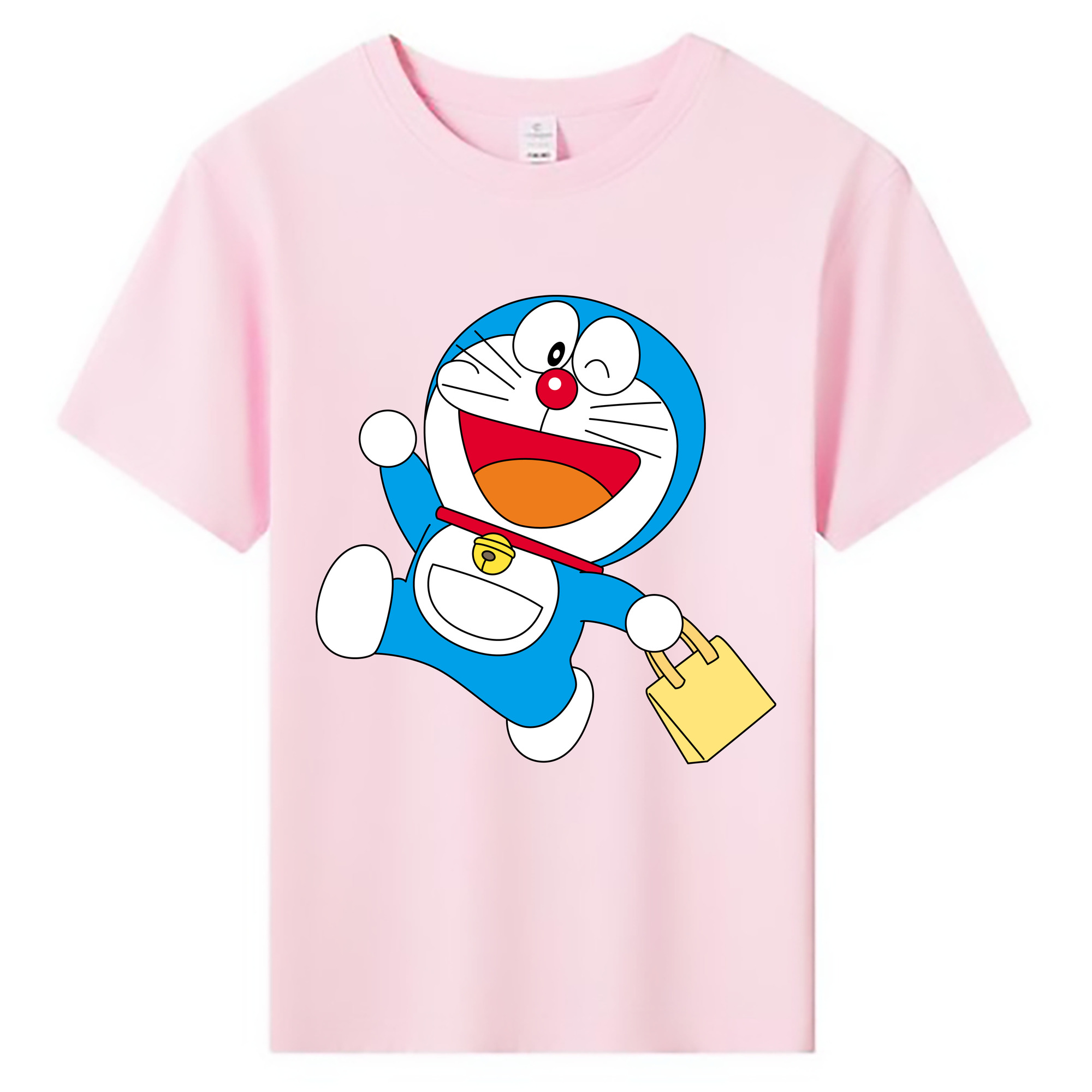 （画像用） ドラえもん Doraemon 綿100％キッズTシャツ（フロントプリント）