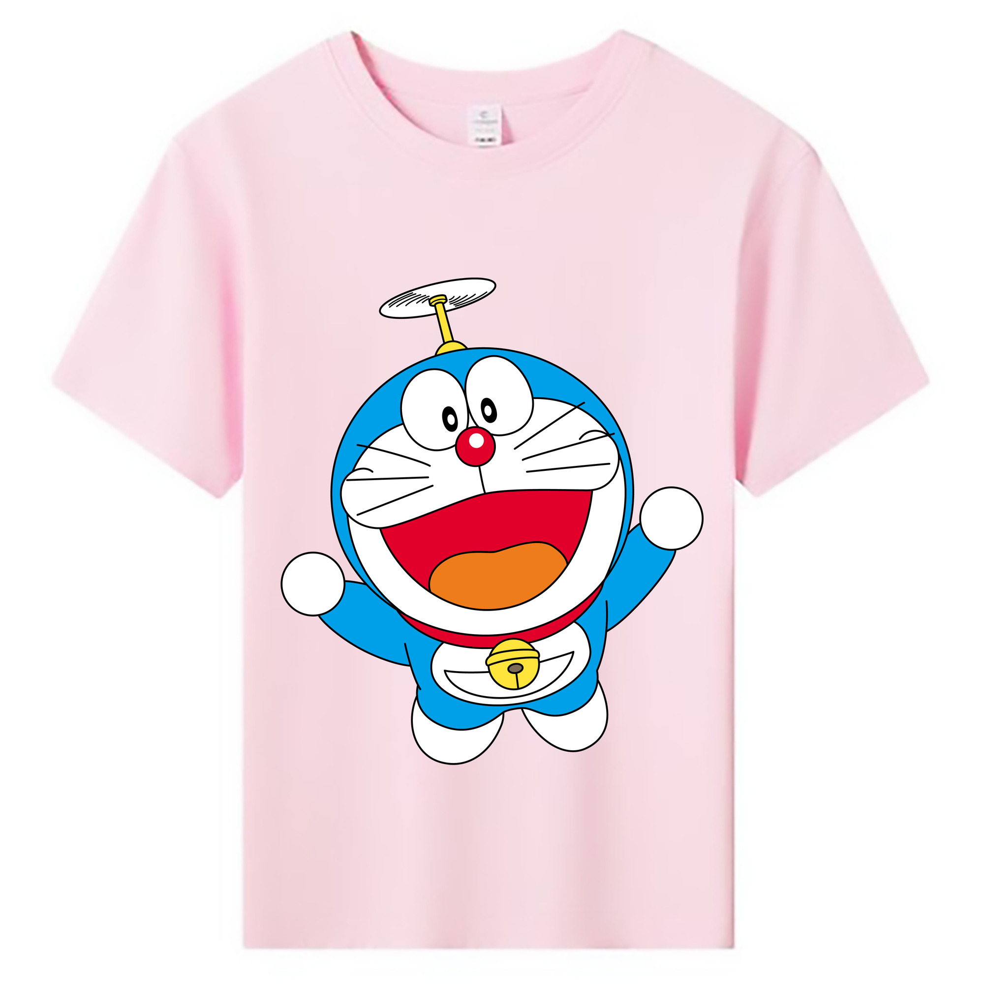 （画像用） ドラえもん Doraemon 綿100％キッズTシャツ（フロントプリント）