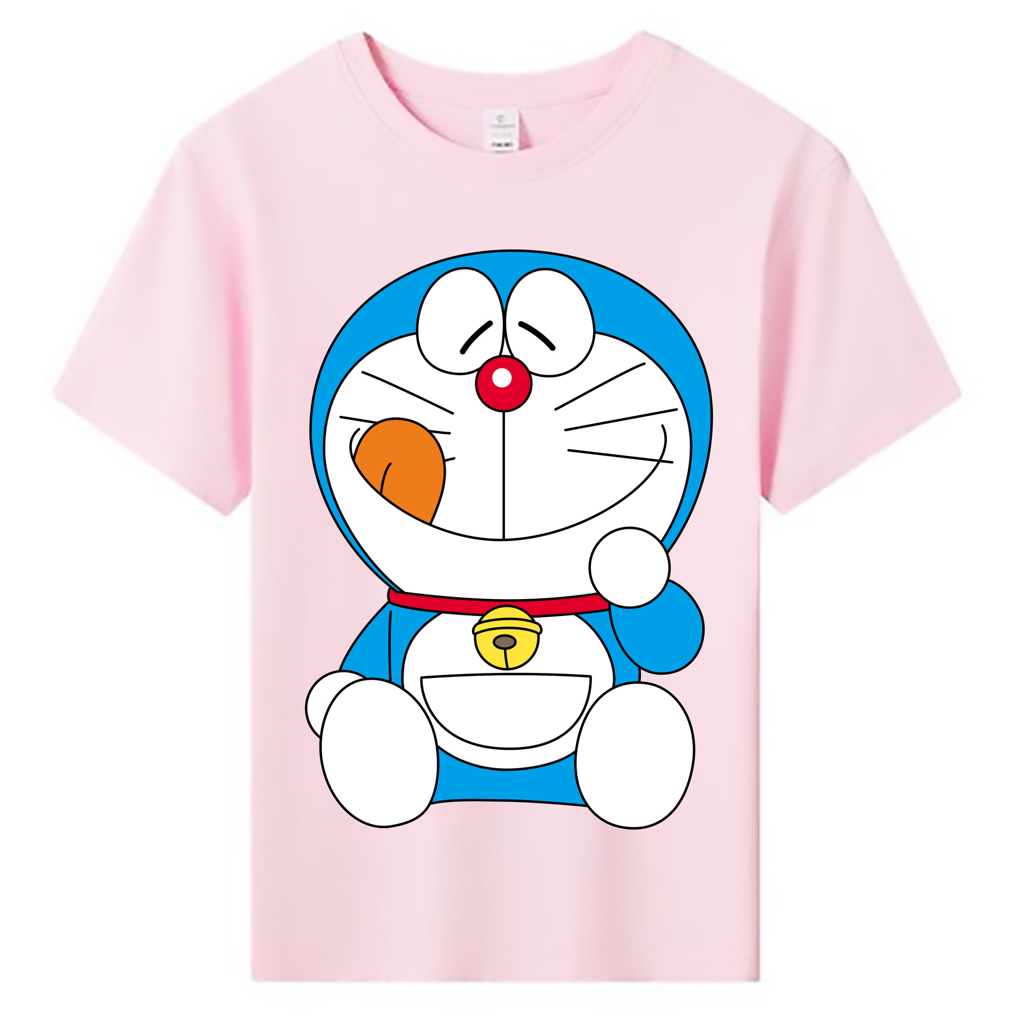 （画像用） ドラえもん Doraemon 綿100％キッズTシャツ（フロントプリント）