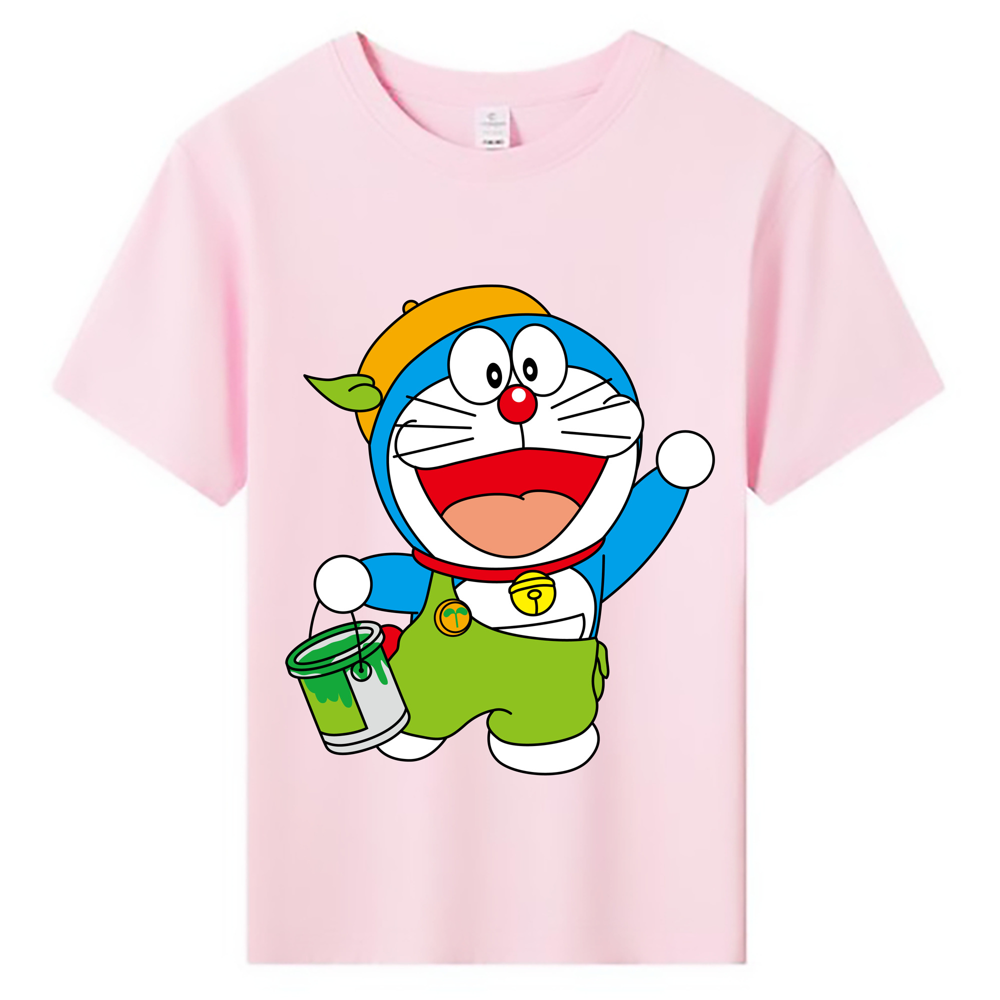 （画像用） ドラえもん Doraemon 綿100％キッズTシャツ（フロントプリント）