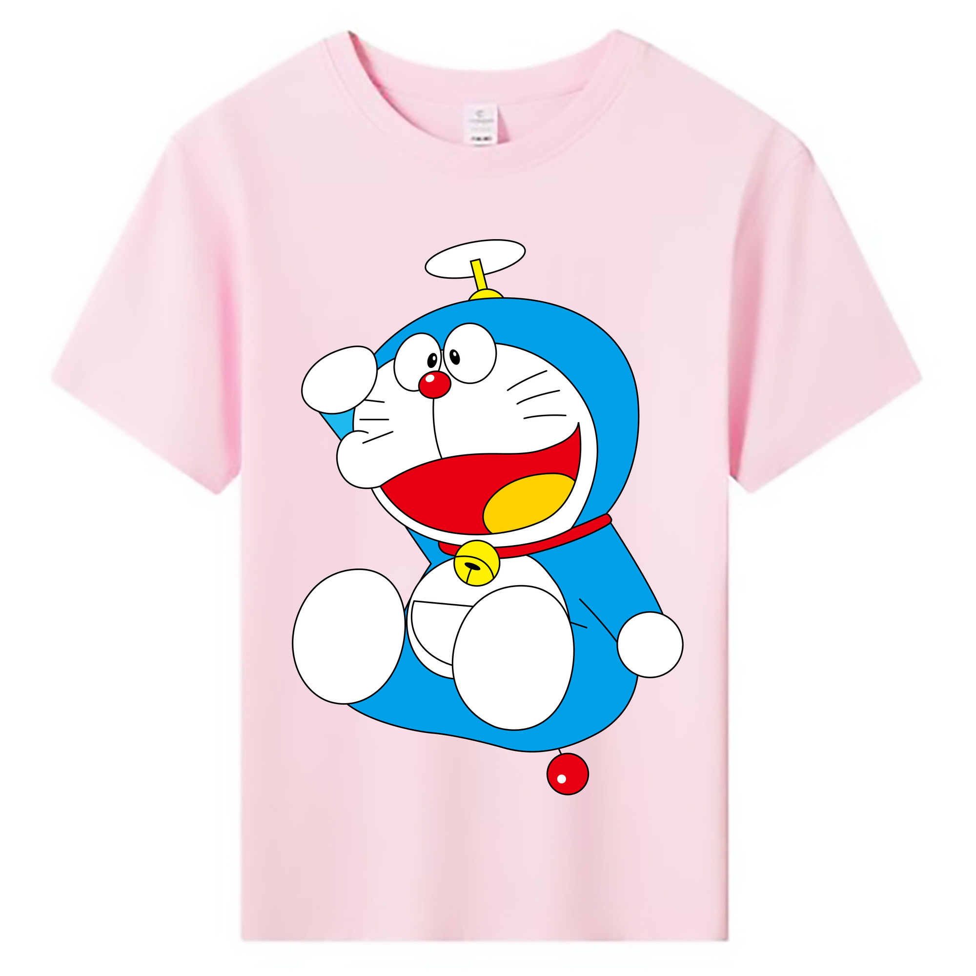（画像用） ドラえもん Doraemon 綿100％キッズTシャツ（フロントプリント）