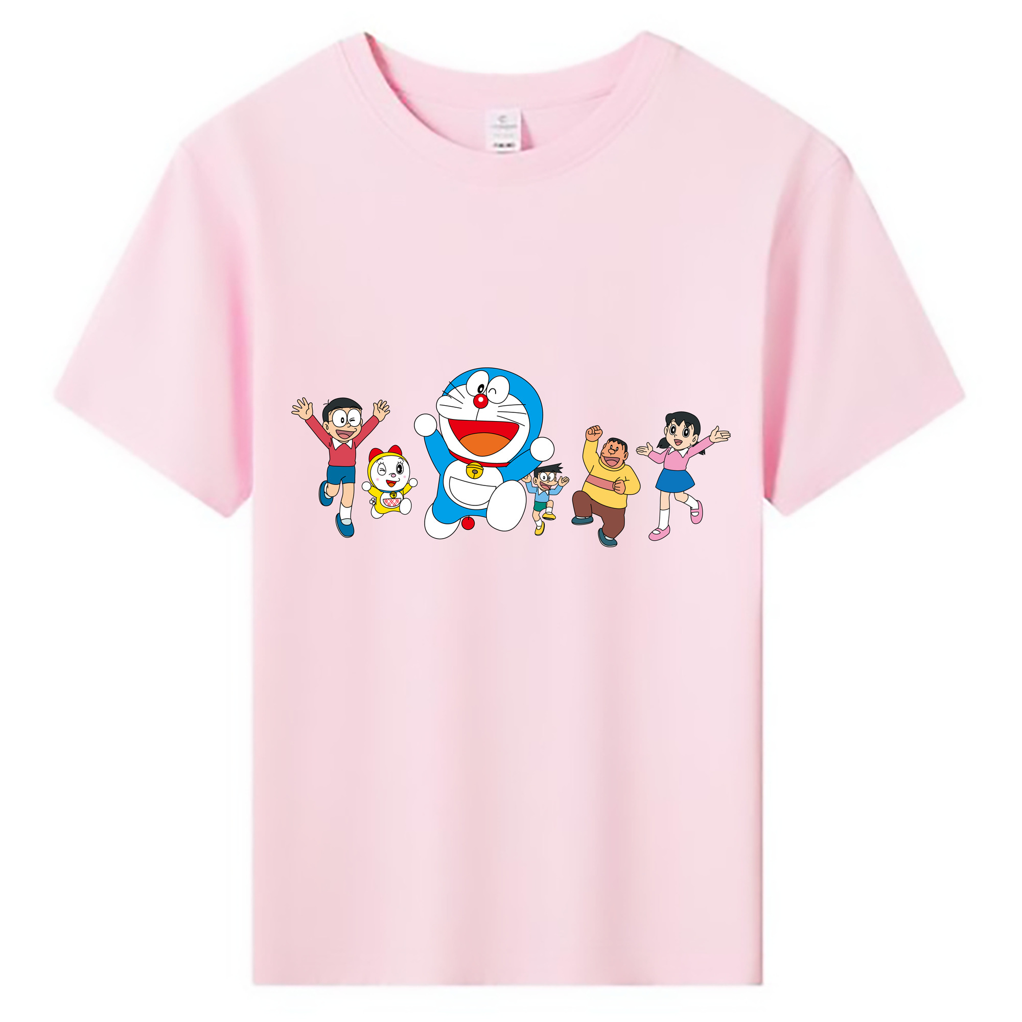 （画像用） ドラえもん 骨川 スネ夫 Doraemon Honekawa Suneo 綿100％キッズTシャツ（フロントプリント）