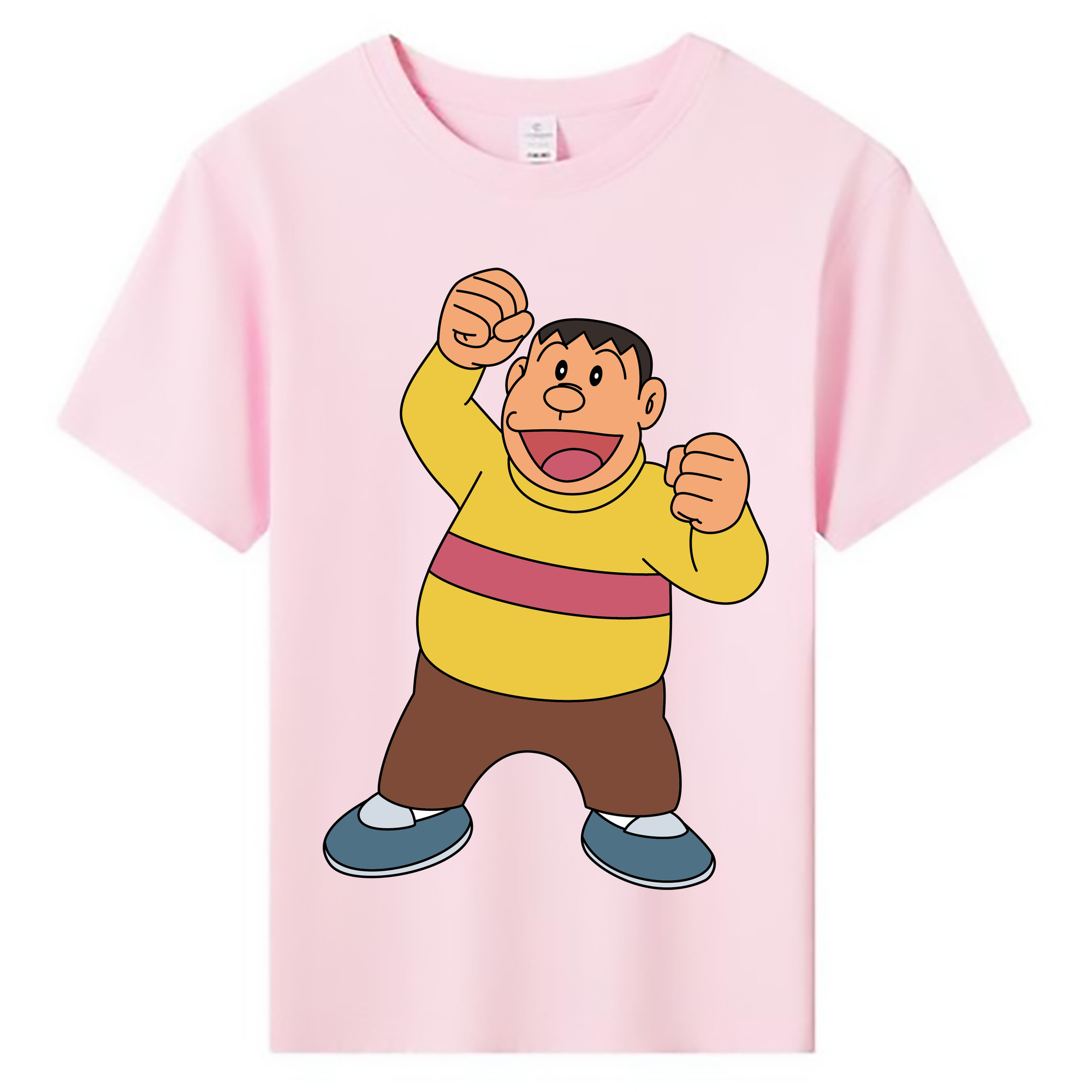 （画像用） ドラえもん 剛田武 Doraemon Gouta Takeshi 綿100％キッズTシャツ（フロントプリント）