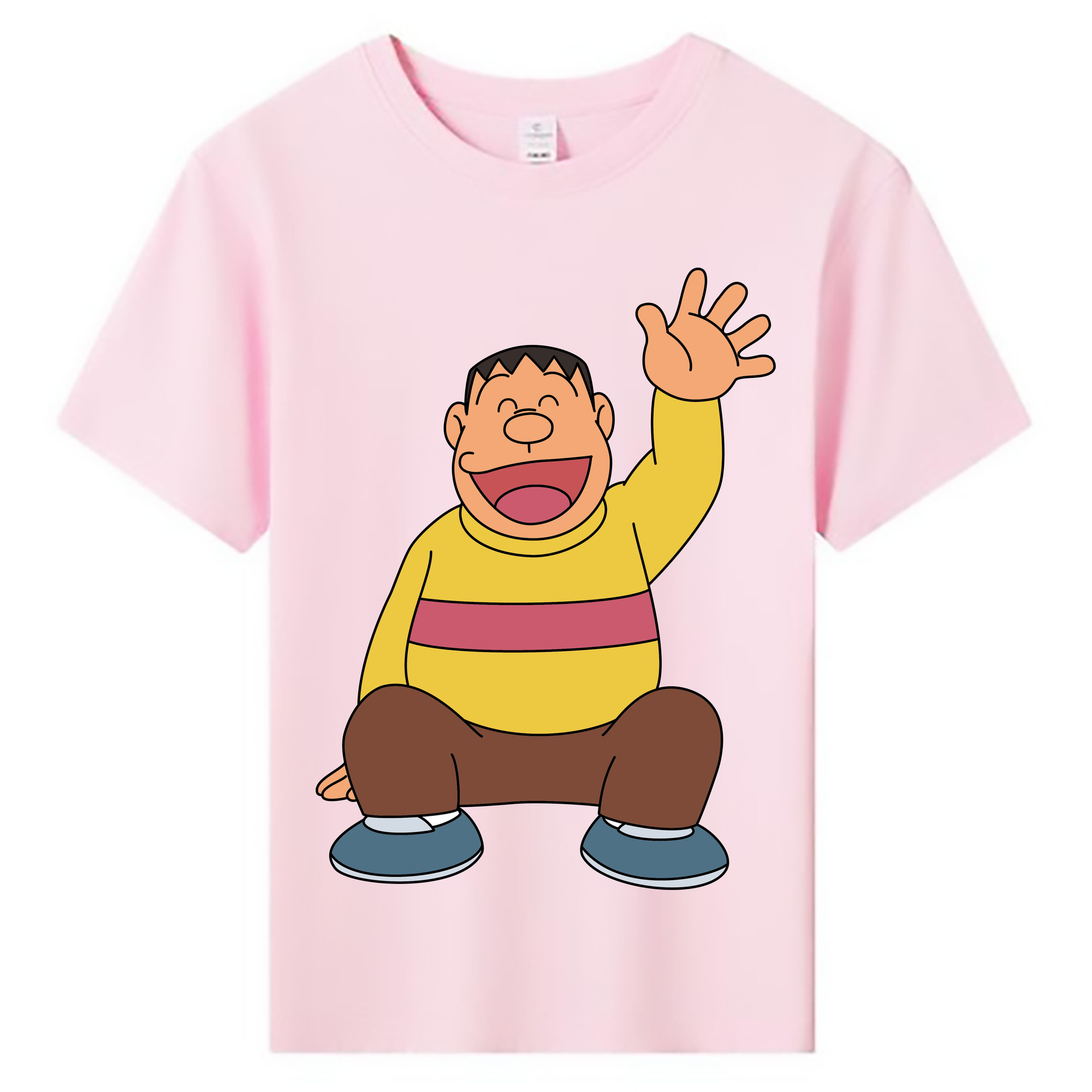 （画像用） ドラえもん 剛田武 Doraemon Gouta Takeshi 綿100％キッズTシャツ（フロントプリント）