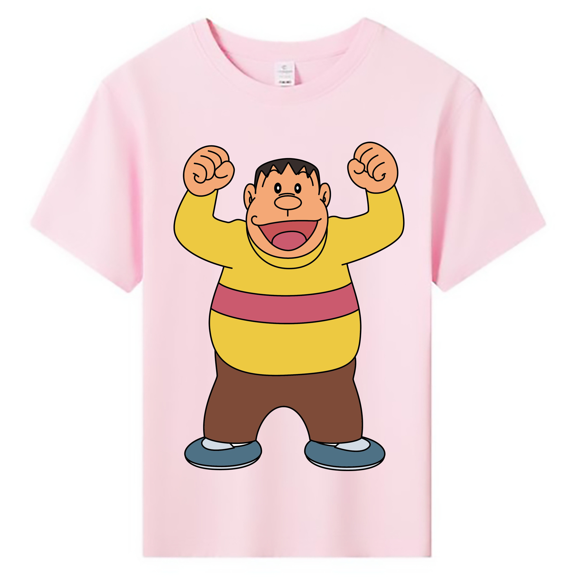 （画像用） ドラえもん 剛田武 Doraemon Gouta Takeshi 綿100％キッズTシャツ（フロントプリント）