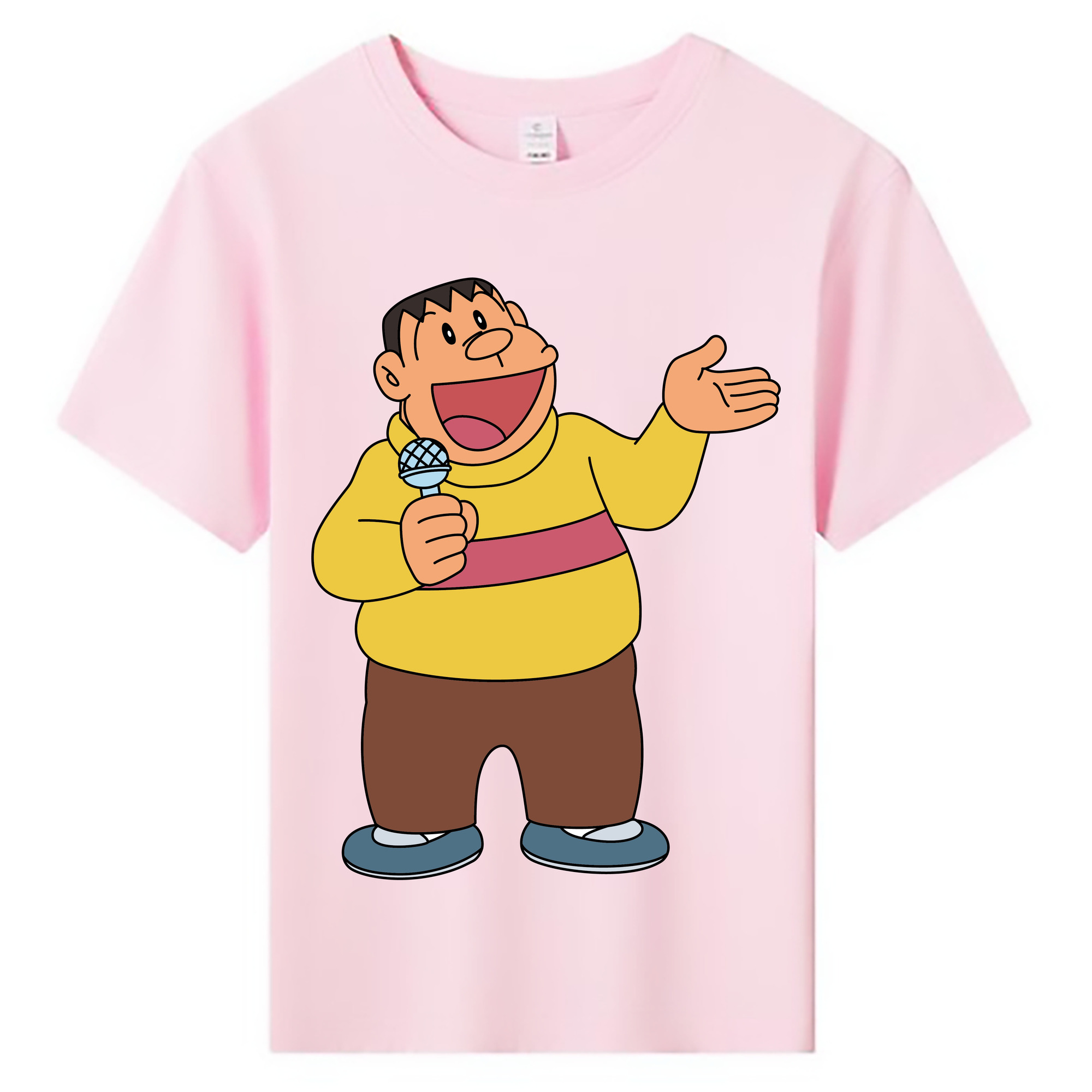 （画像用） ドラえもん 剛田武 Doraemon Gouta Takeshi 綿100％キッズTシャツ（フロントプリント）