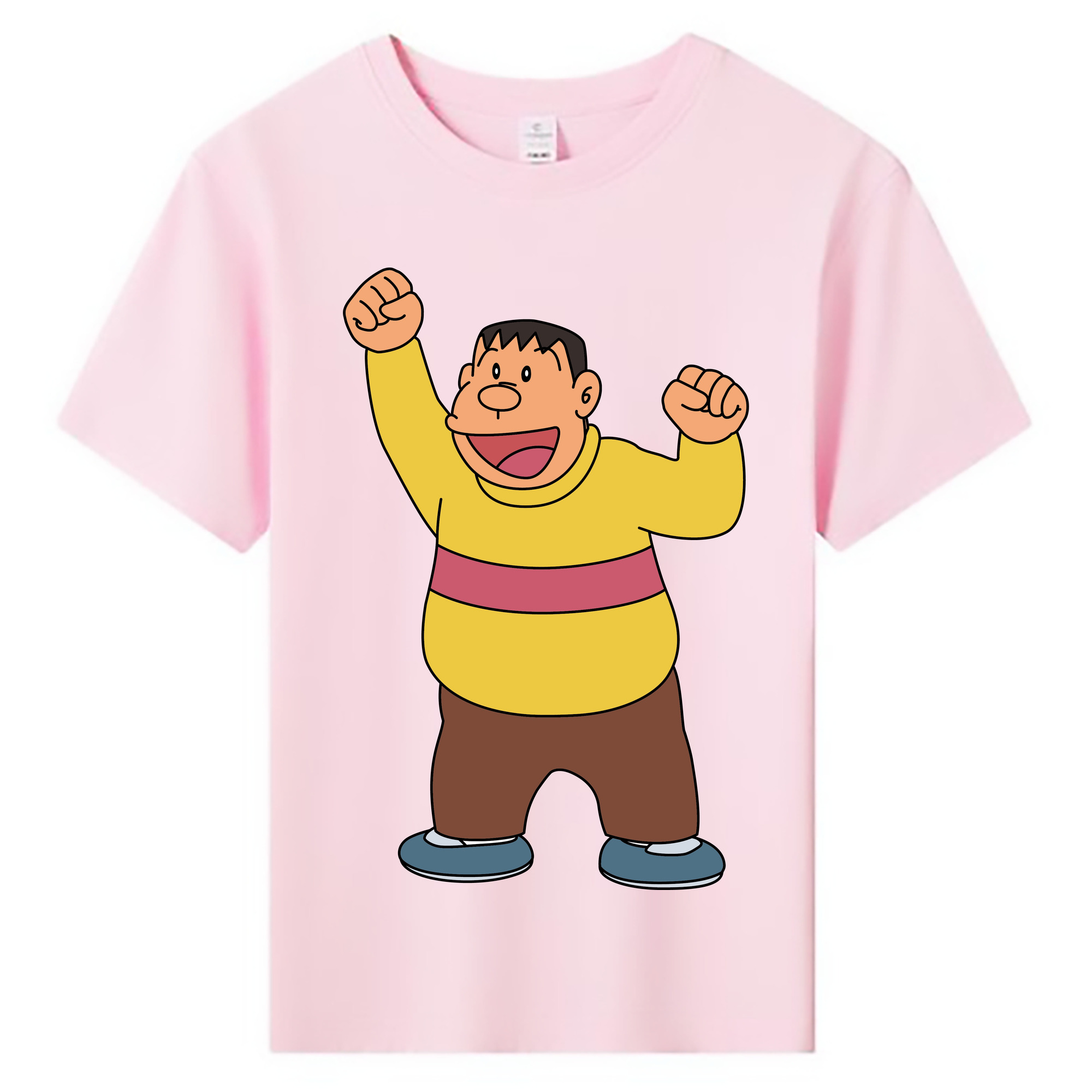 （画像用） ドラえもん 剛田武 Doraemon Gouta Takeshi 綿100％キッズTシャツ（フロントプリント）