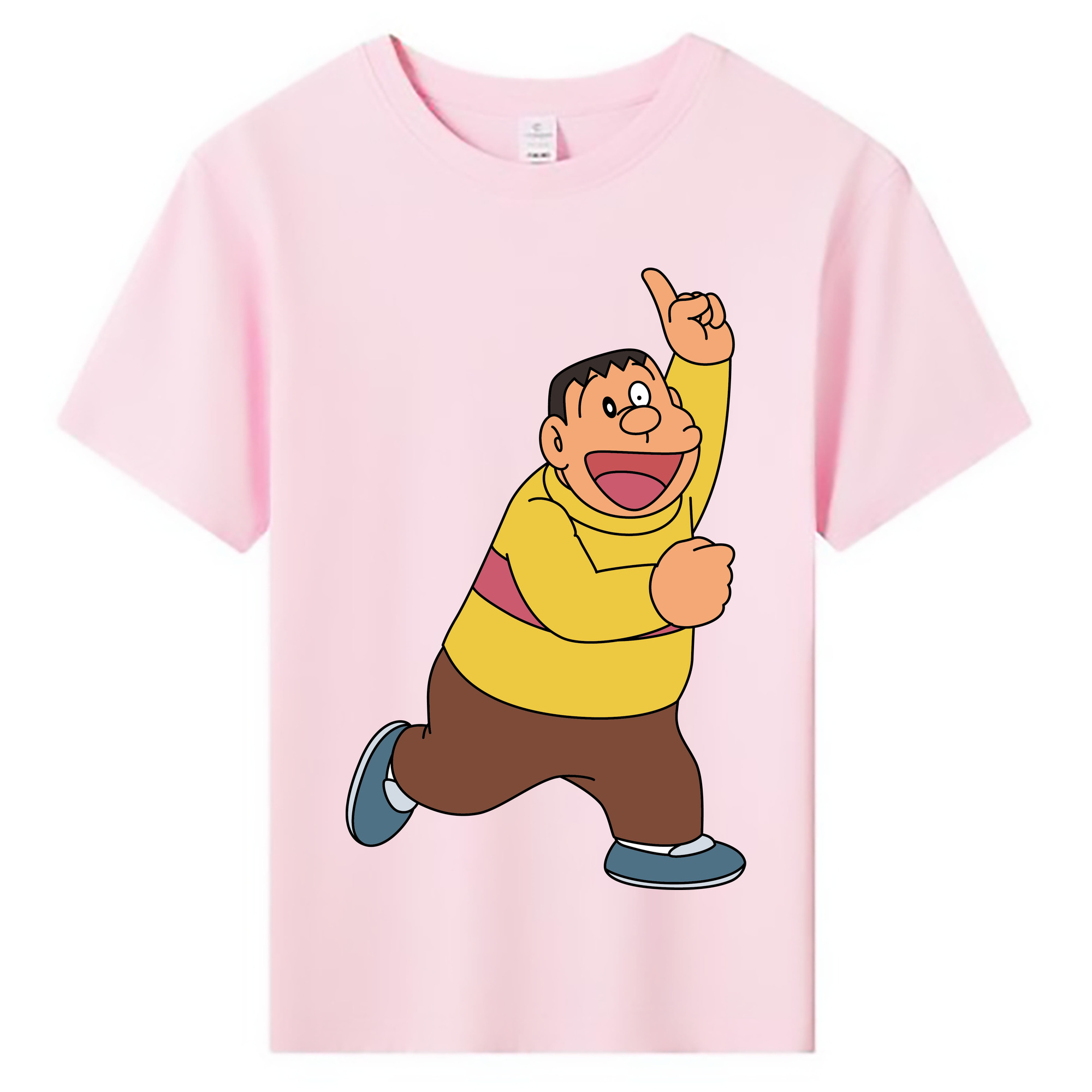 （画像用） ドラえもん 剛田武 Doraemon Gouta Takeshi 綿100％キッズTシャツ（フロントプリント）