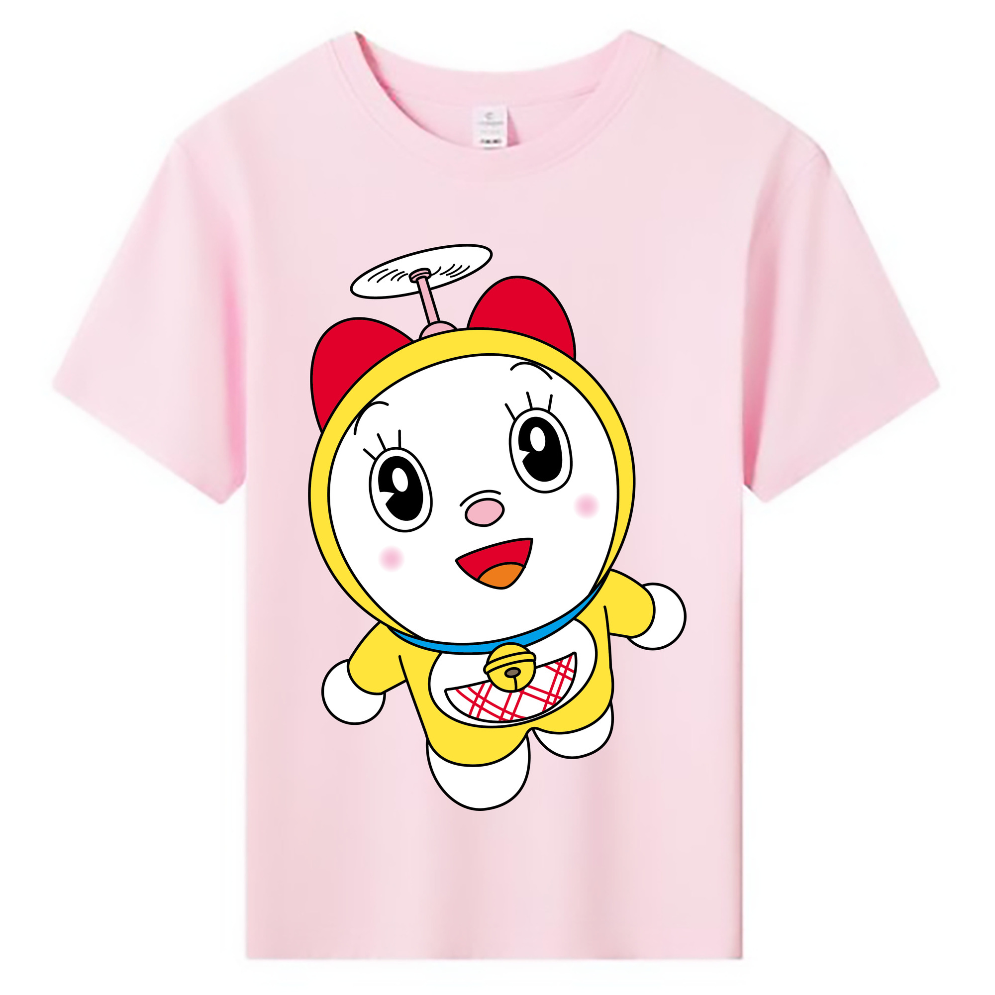 （画像用） ドラえもん ドラミ Doraemon Dorami 綿100％キッズTシャツ（フロントプリント）