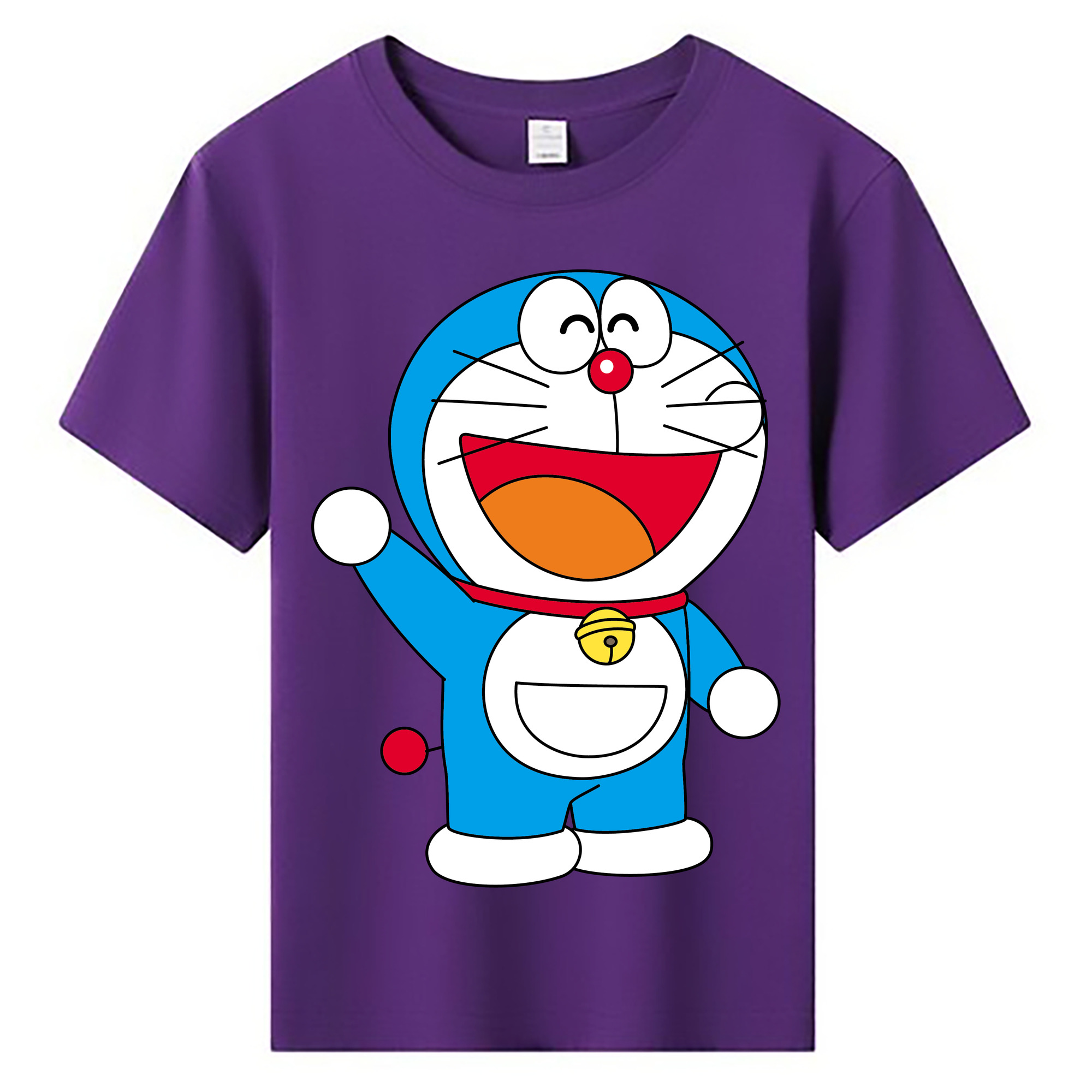 （画像用） ドラえもん Doraemon 綿100％キッズTシャツ（フロントプリント）