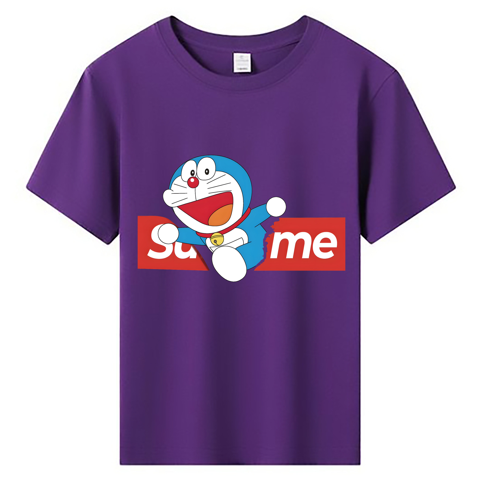（画像用） ドラえもん Doraemon 綿100％キッズTシャツ（フロントプリント）