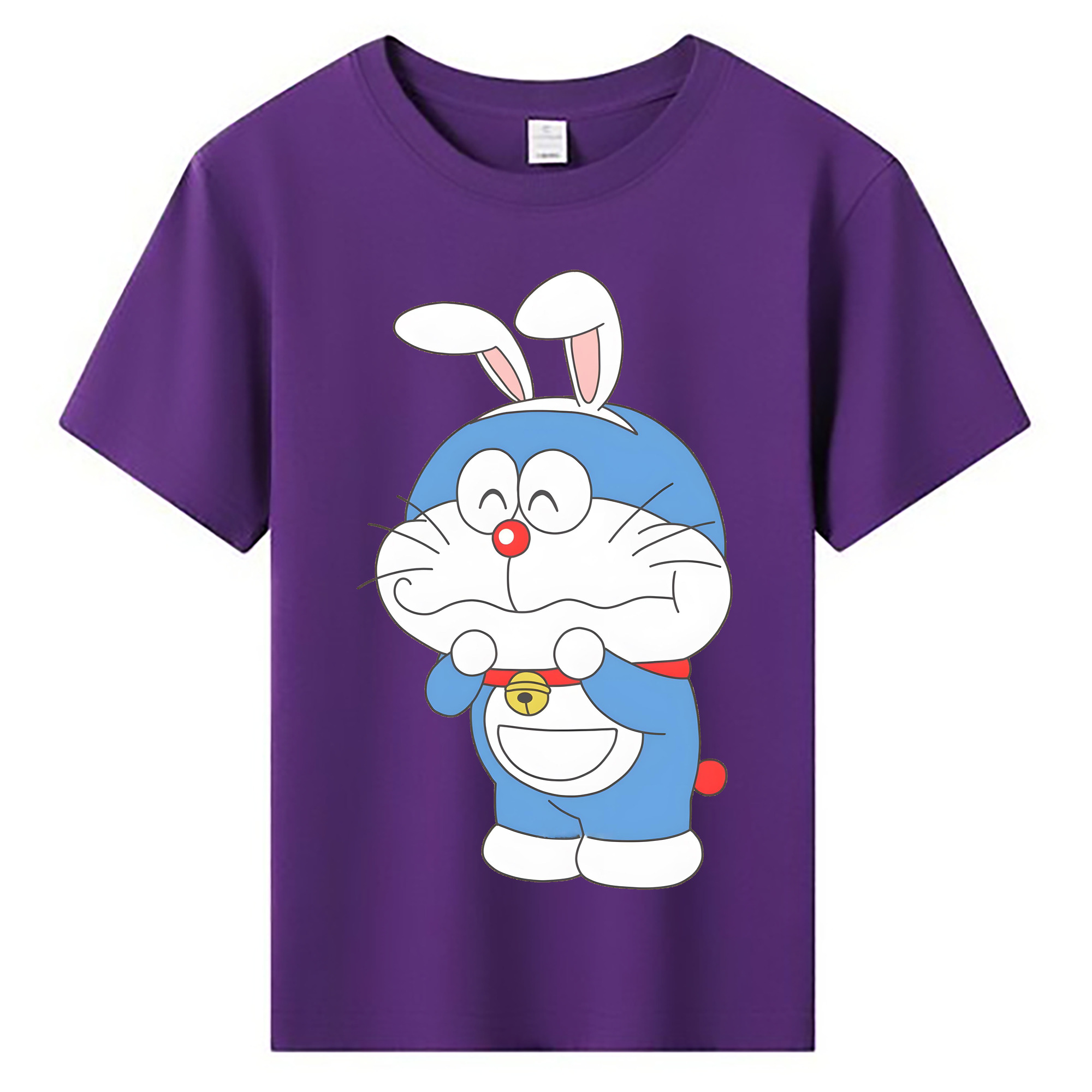 （画像用） ドラえもん Doraemon 綿100％キッズTシャツ（フロントプリント）